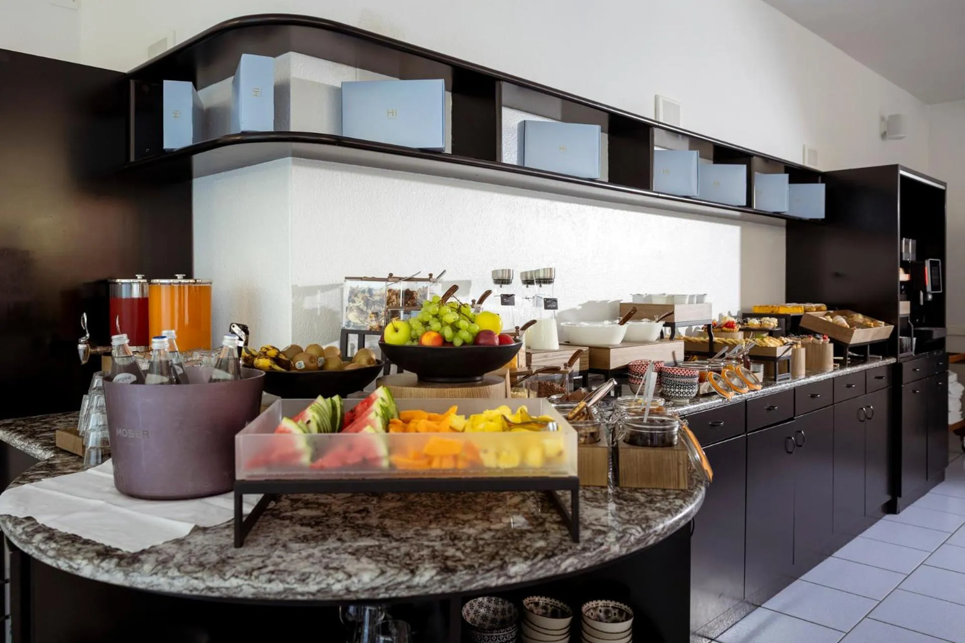 Buffet breakfast in Hi Hotels Riva del Garda