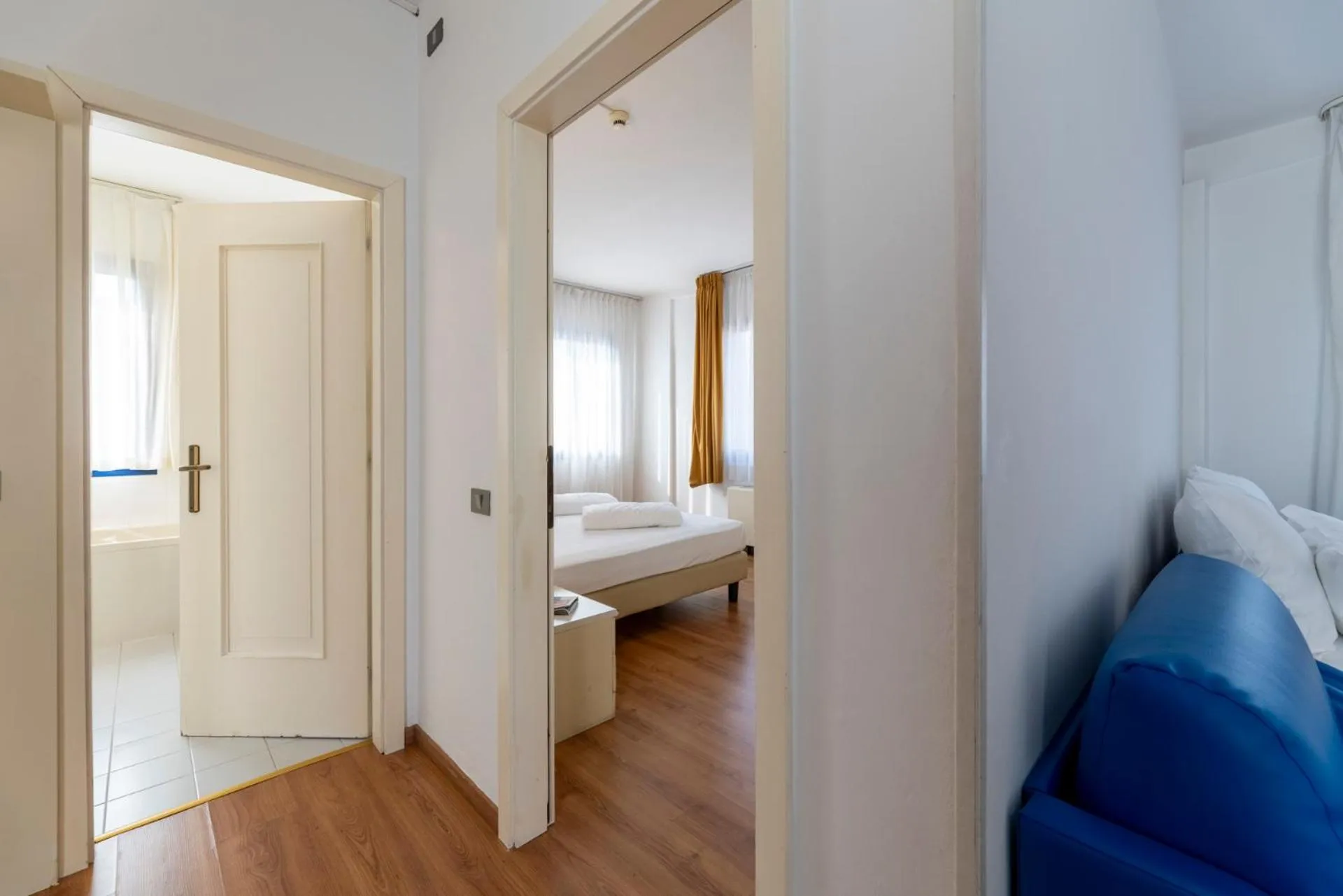 Bed in Hi Hotels Riva del Garda