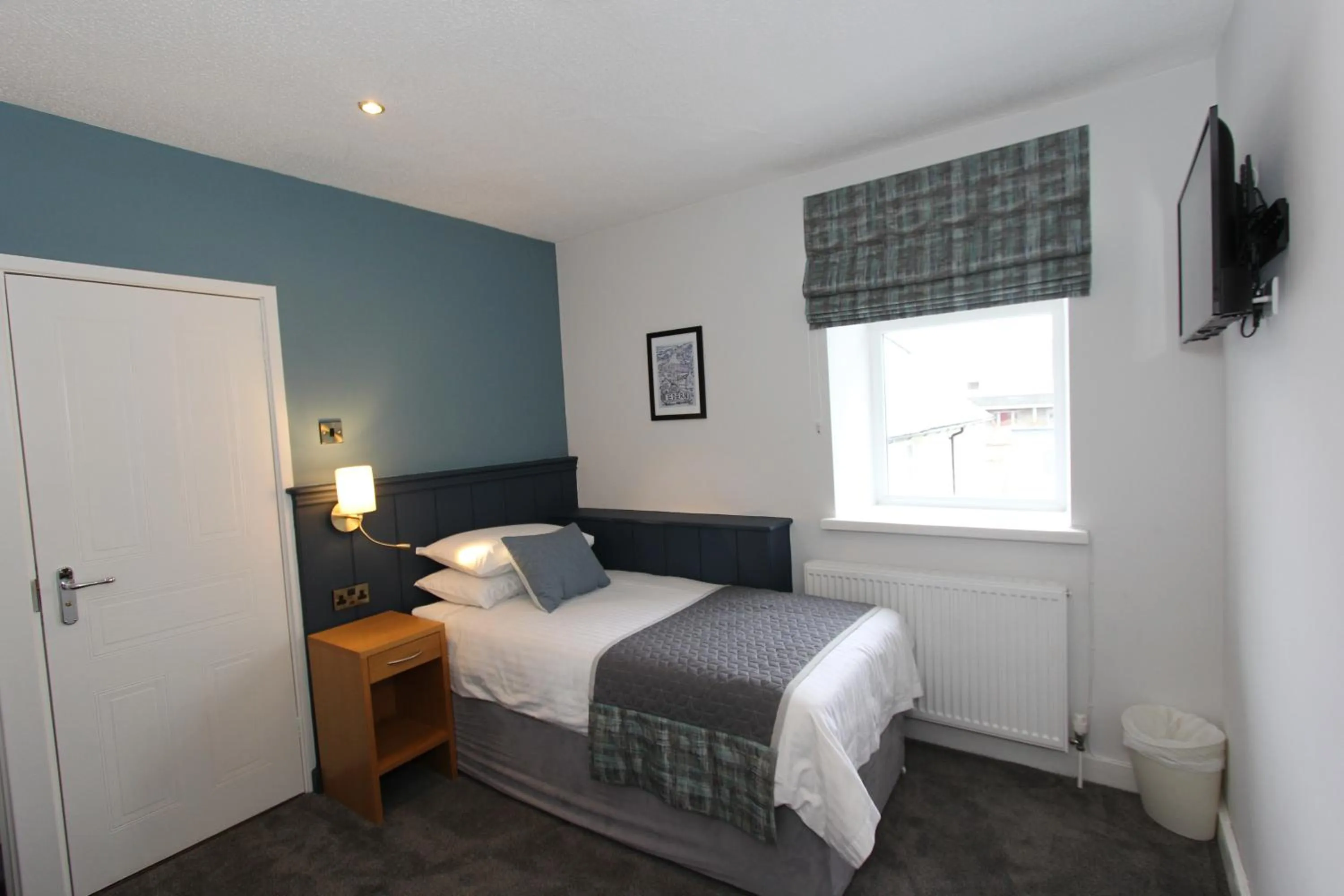 Bed in Gwesty Nanhoron Arms Hotel