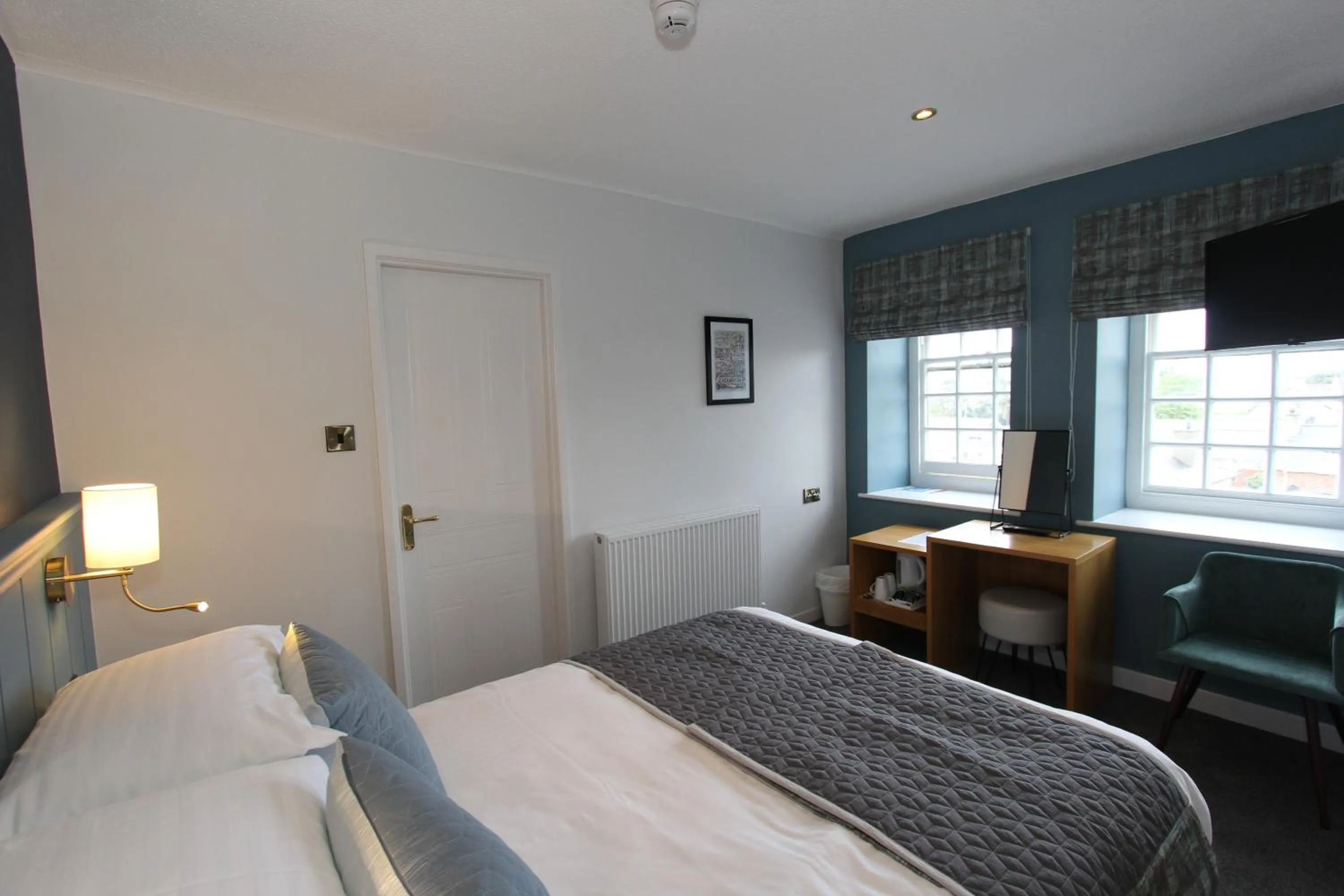 Bed in Gwesty Nanhoron Arms Hotel