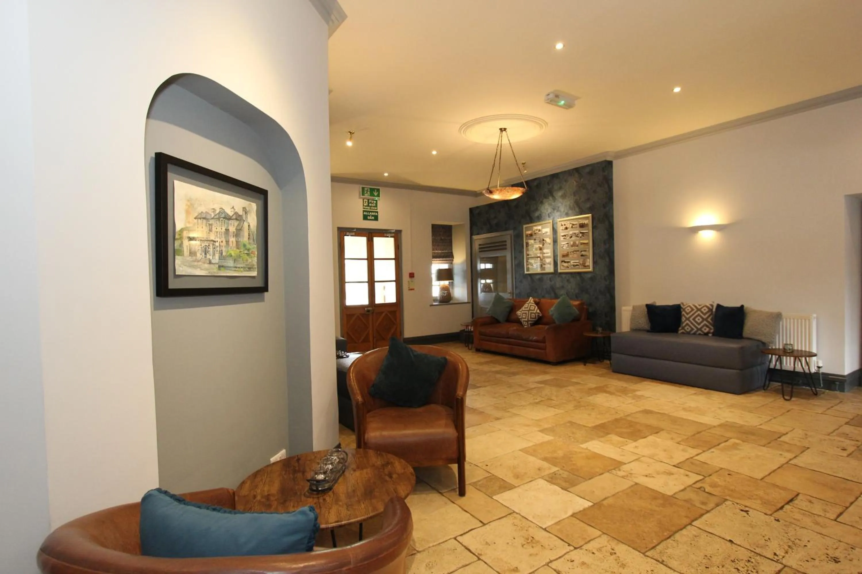 Seating area in Gwesty Nanhoron Arms Hotel