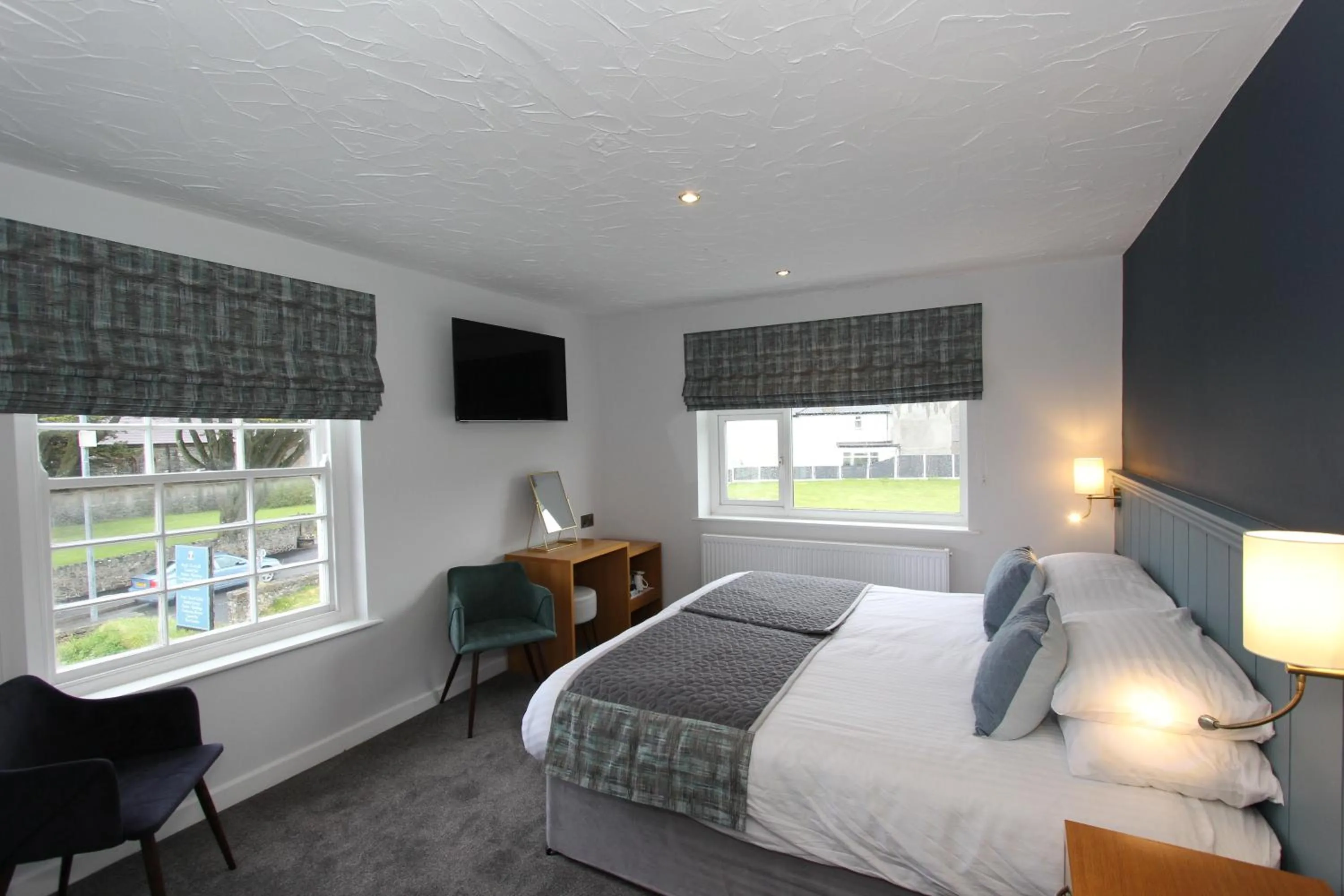 Bed in Gwesty Nanhoron Arms Hotel