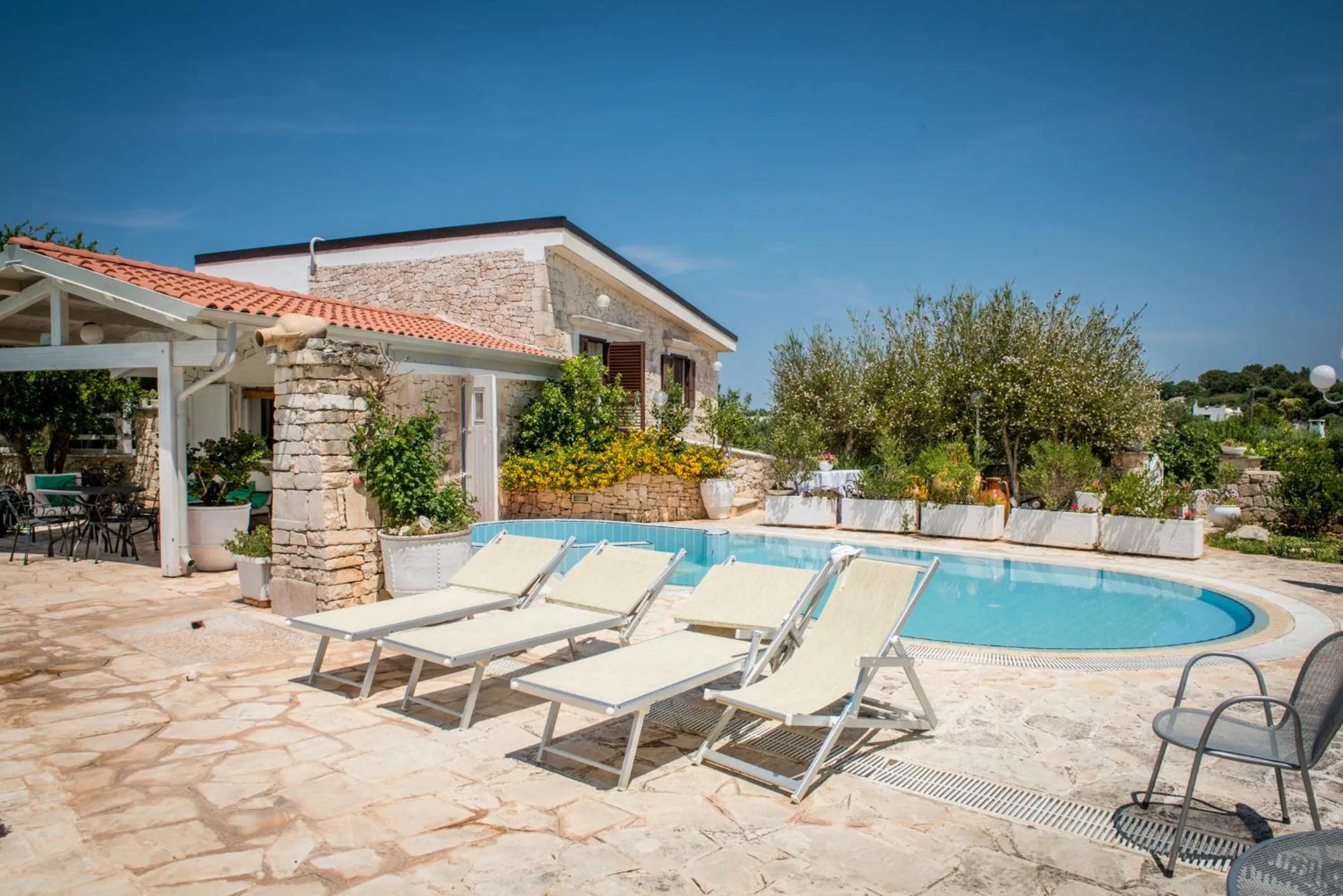 Swimming pool in Agriturismo Salinola