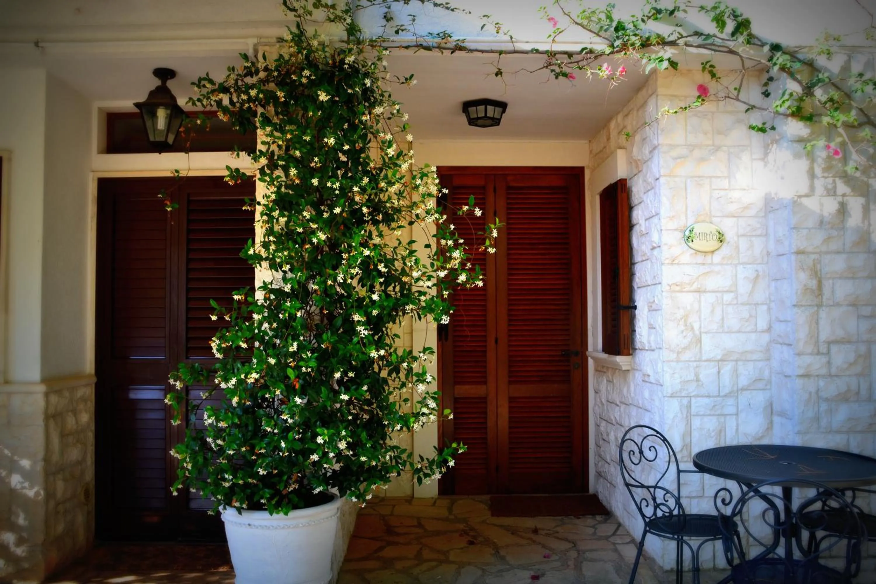 Balcony/Terrace in Agriturismo Salinola