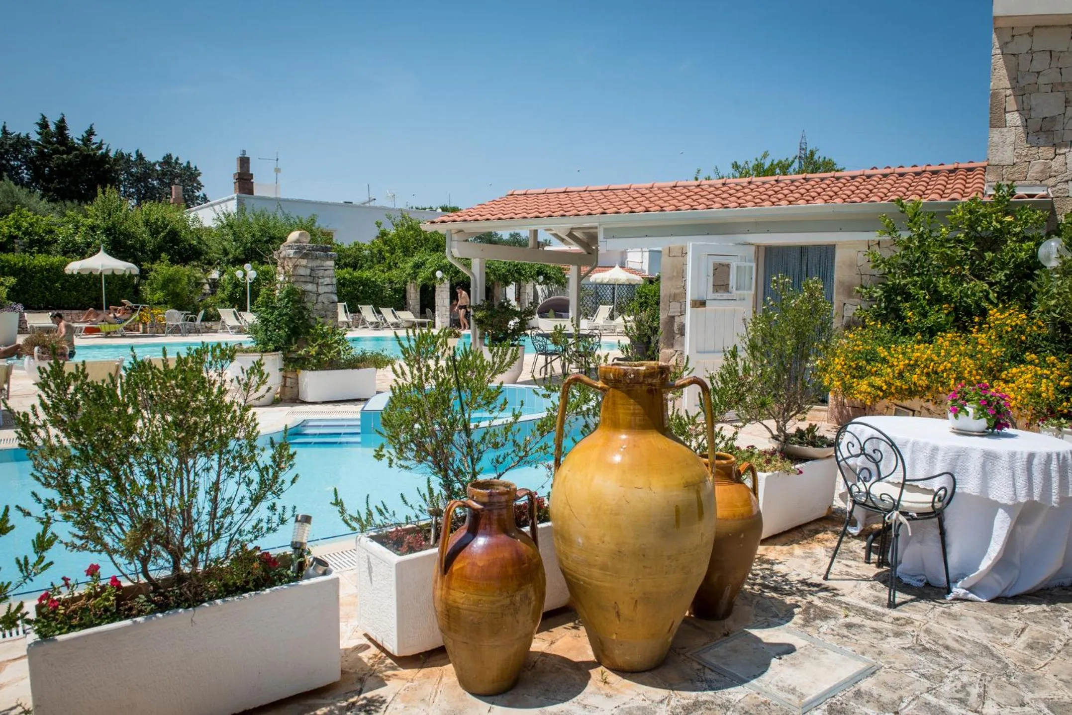Swimming pool in Agriturismo Salinola