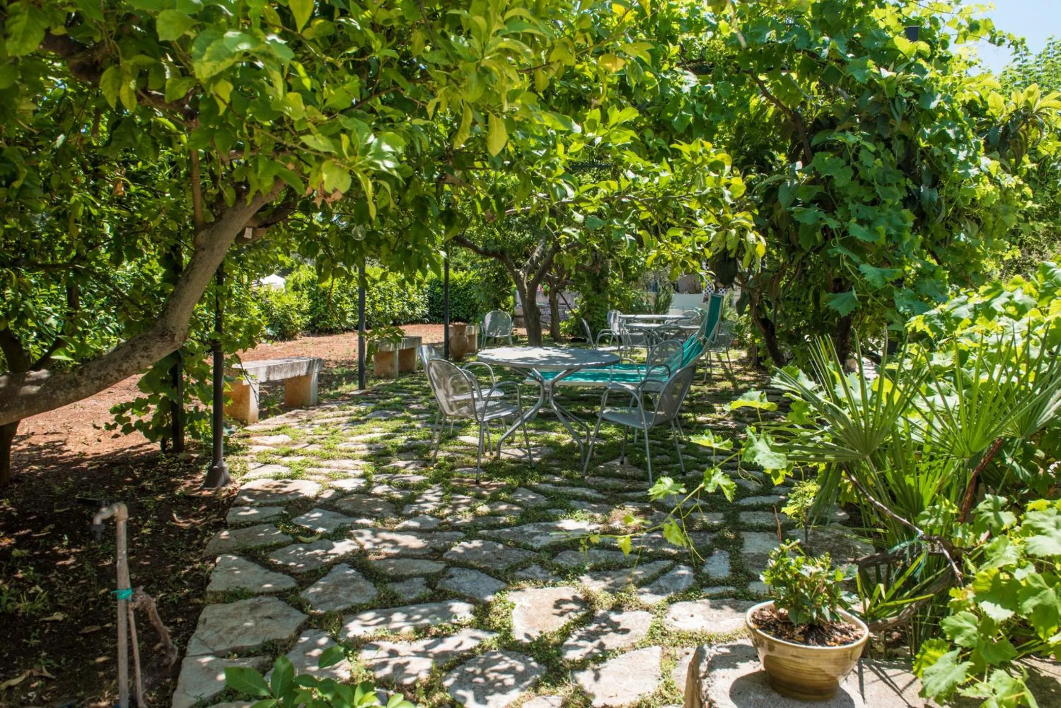 Patio in Agriturismo Salinola