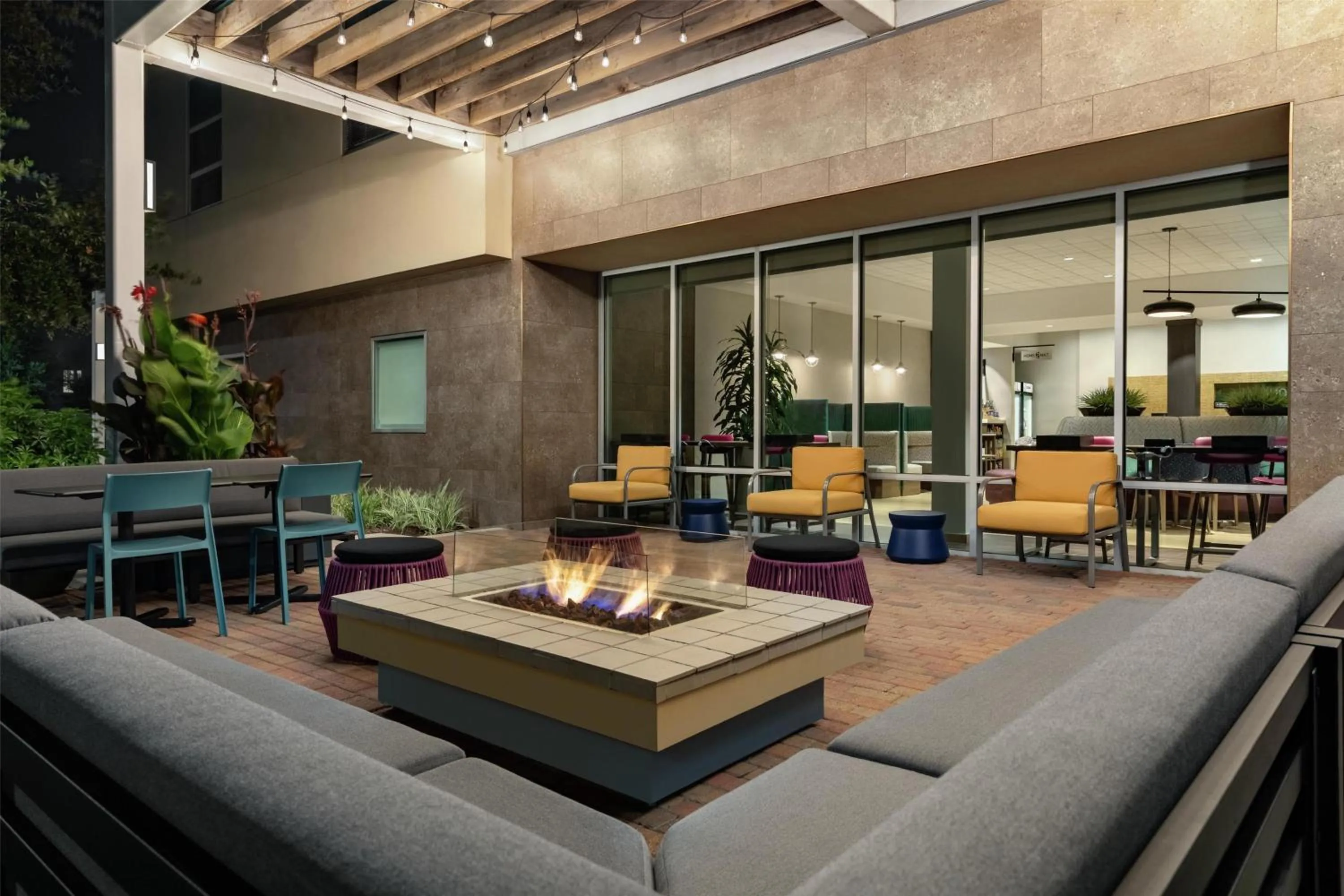 Patio in Home2 Suites by Hilton Houston Energy Corridor