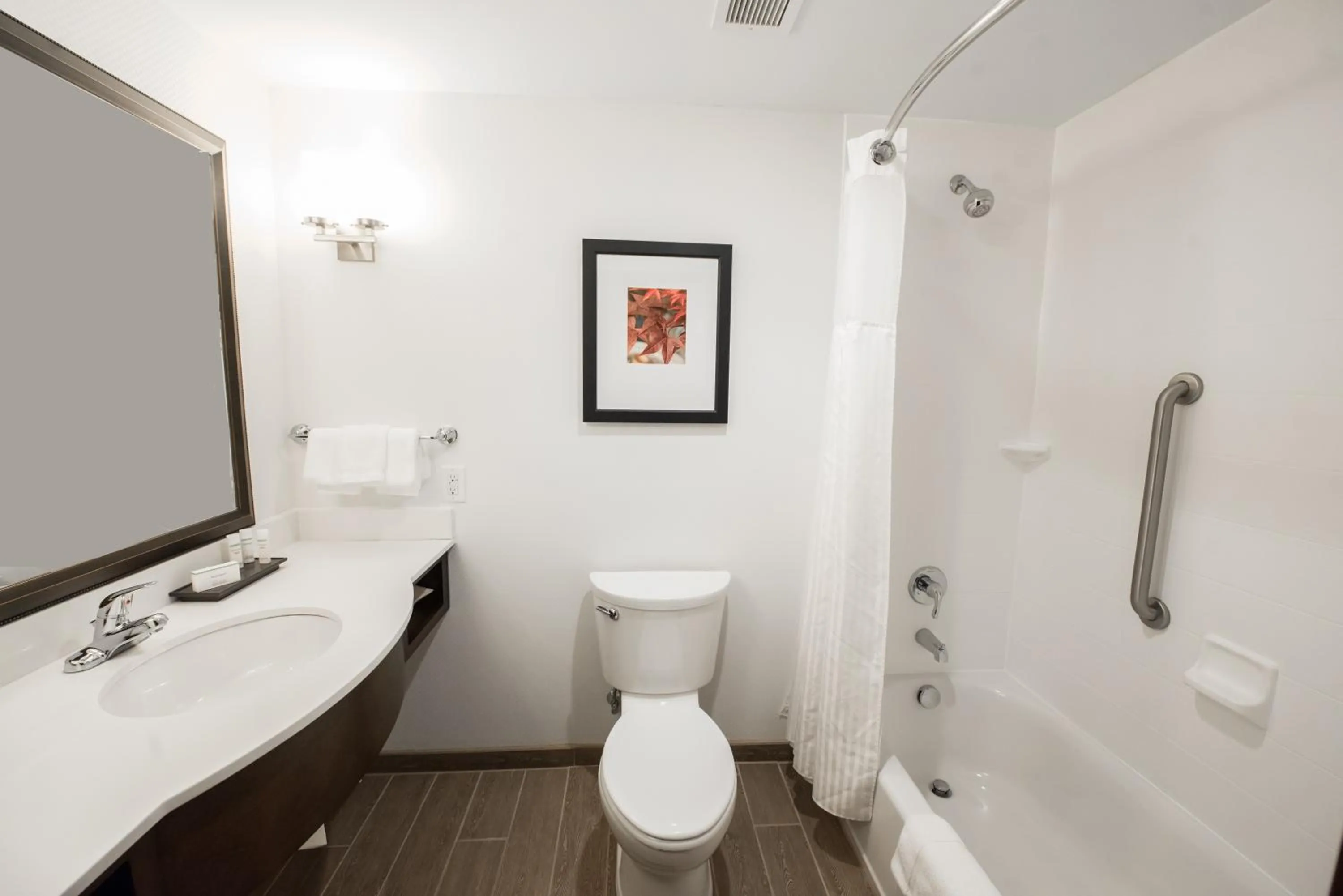 Bathroom in Hilton Garden Inn Indiana at IUP