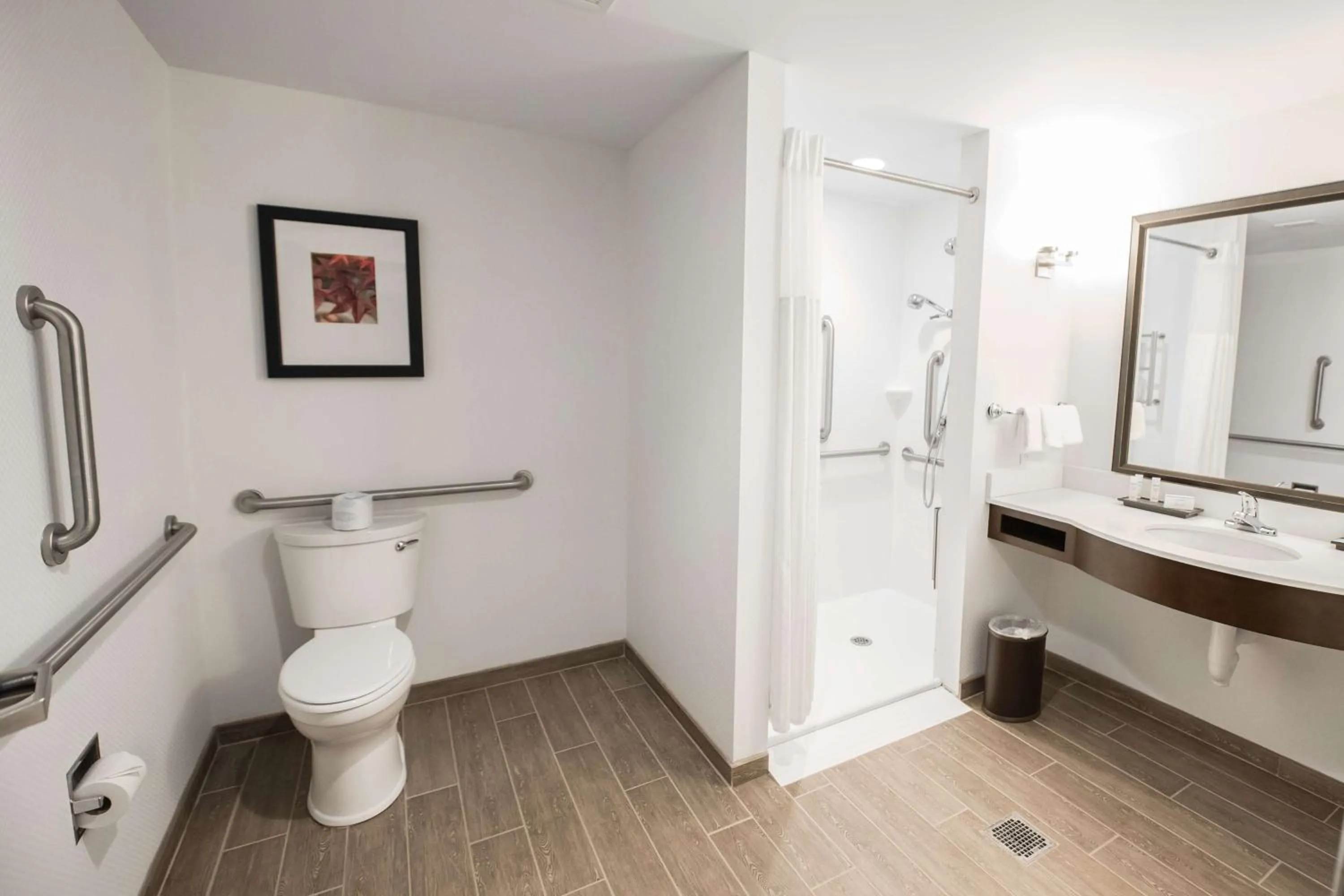 Bathroom in Hilton Garden Inn Indiana at IUP