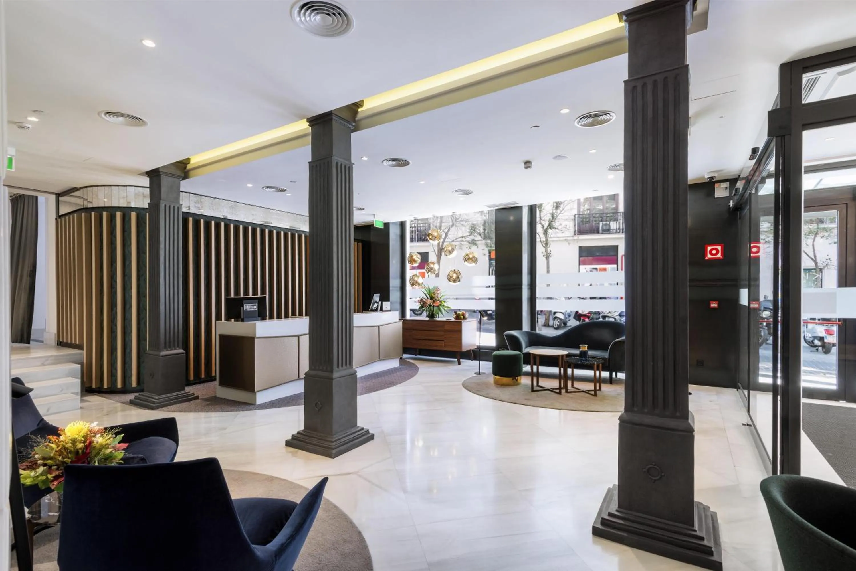 Lobby or reception in DoubleTree by Hilton Madrid-Prado