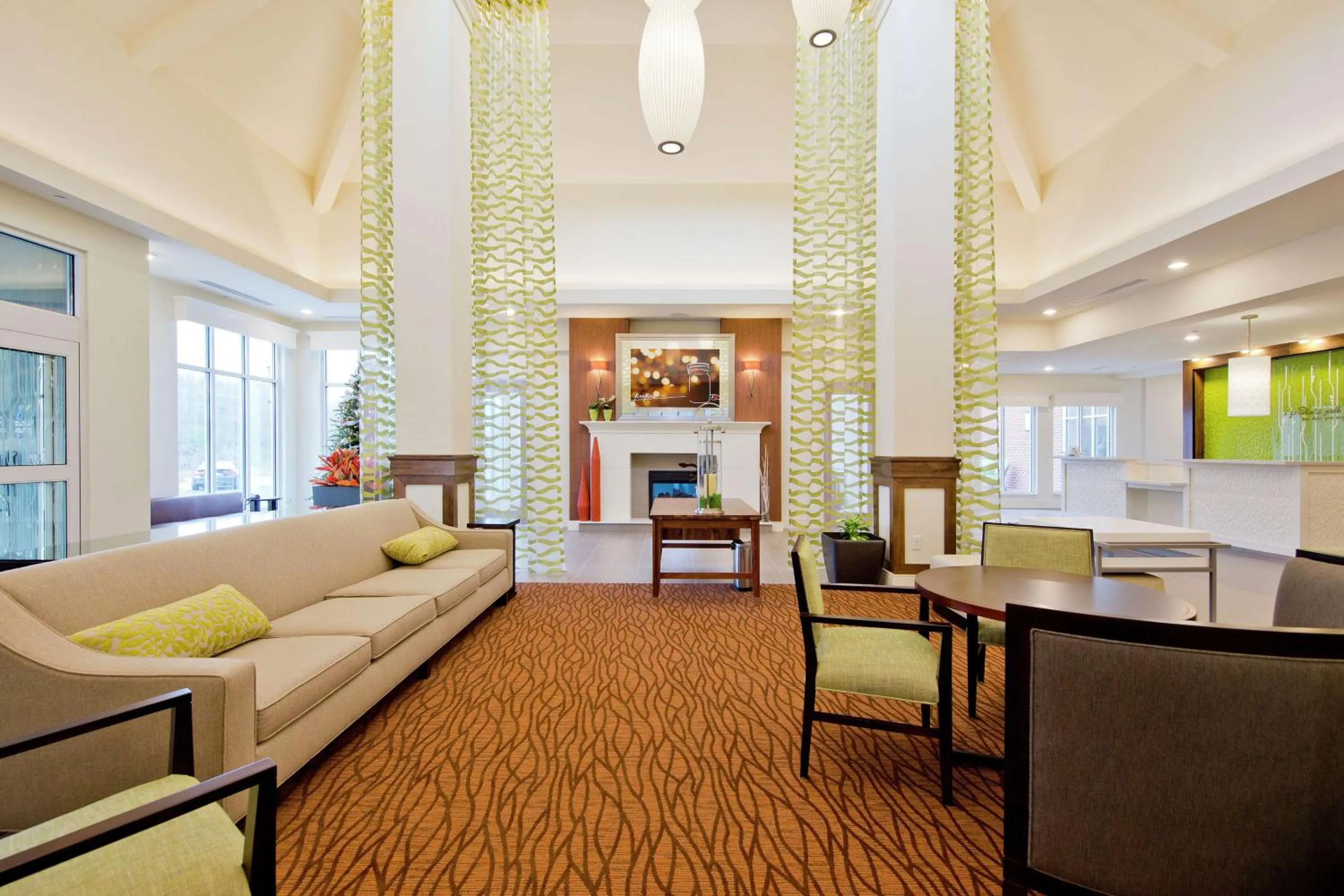 Lobby or reception in Hilton Garden Inn Martinsburg