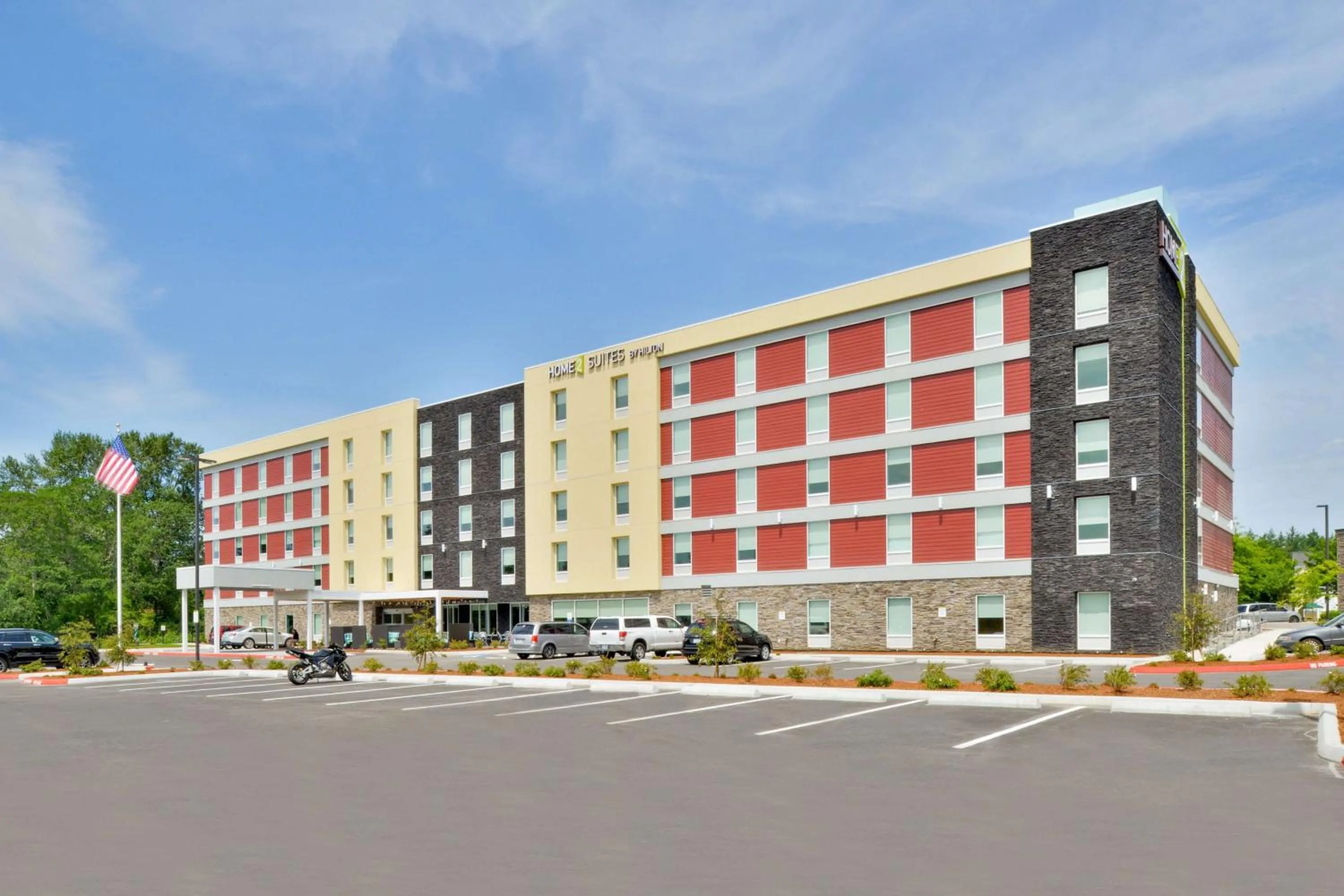 Property building in Home2 Suites By Hilton DuPont