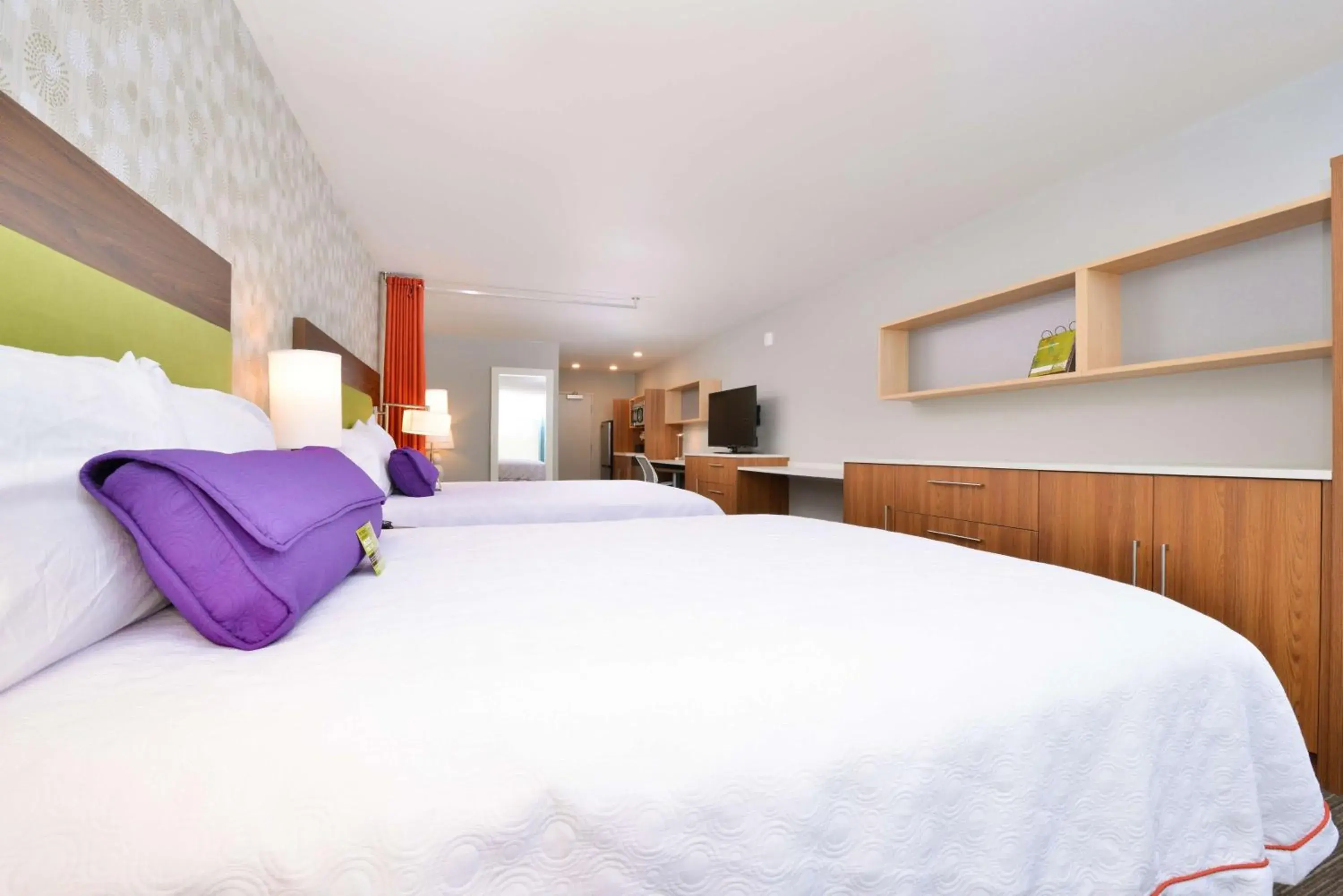 Queen Studio with Two Queen Beds - Mobility Access/Non-Smoking in Home2 Suites By Hilton DuPont Queen Studio with Two Queen Beds - Mobility Access/Non-Smoking in Home2 Suites By Hilton DuPont