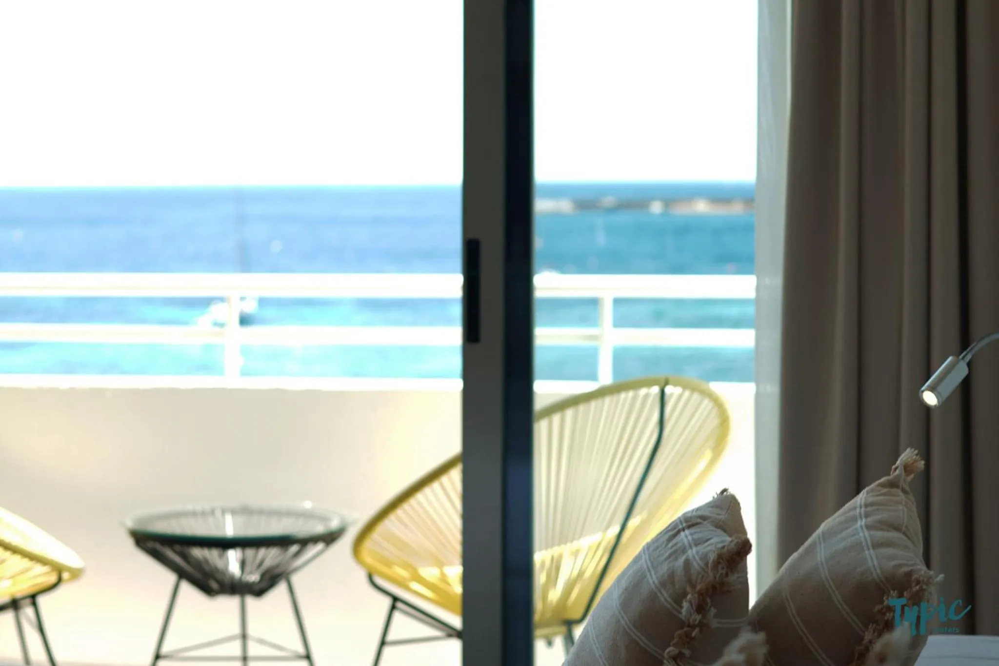 Balcony/Terrace in Typic Marina Playa - Adults Only