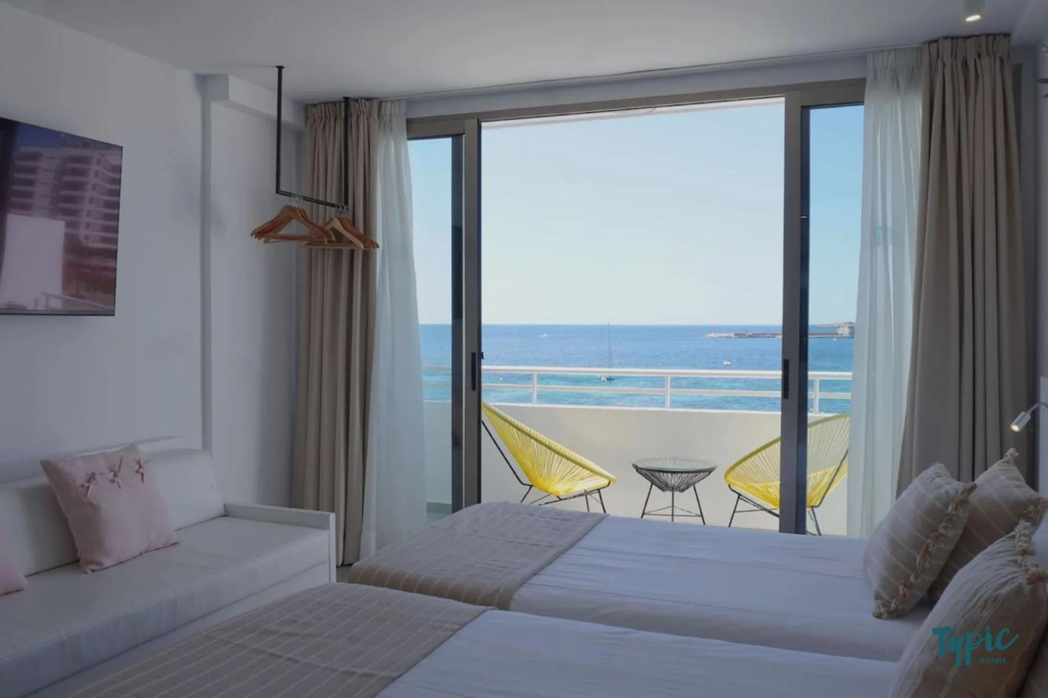 Bed in Typic Marina Playa - Adults Only
