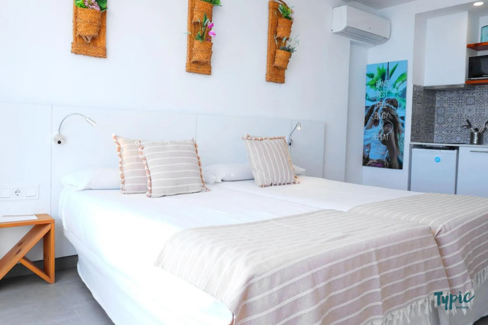 Bed in Typic Marina Playa - Adults Only