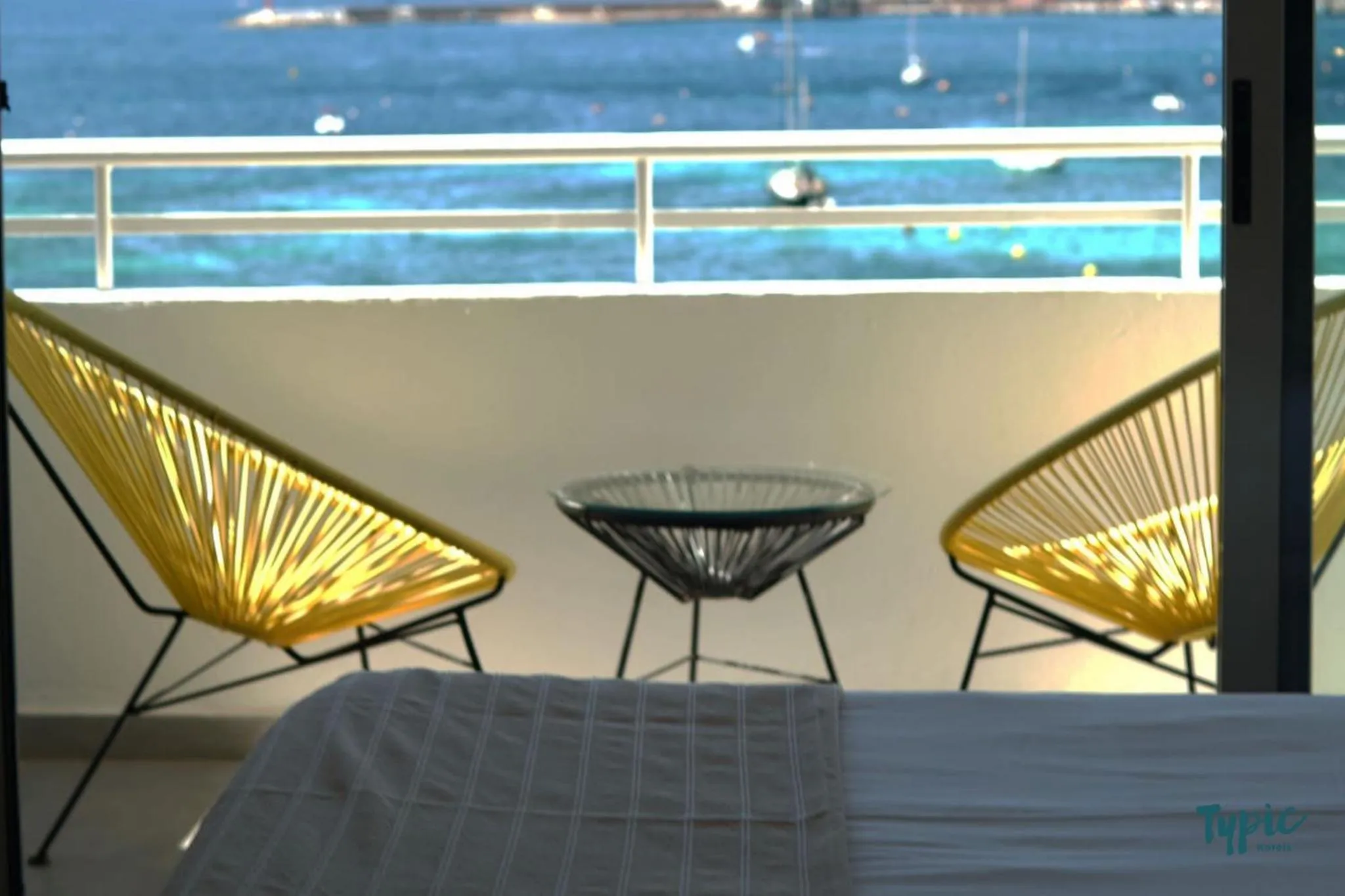 Balcony/Terrace in Typic Marina Playa - Adults Only