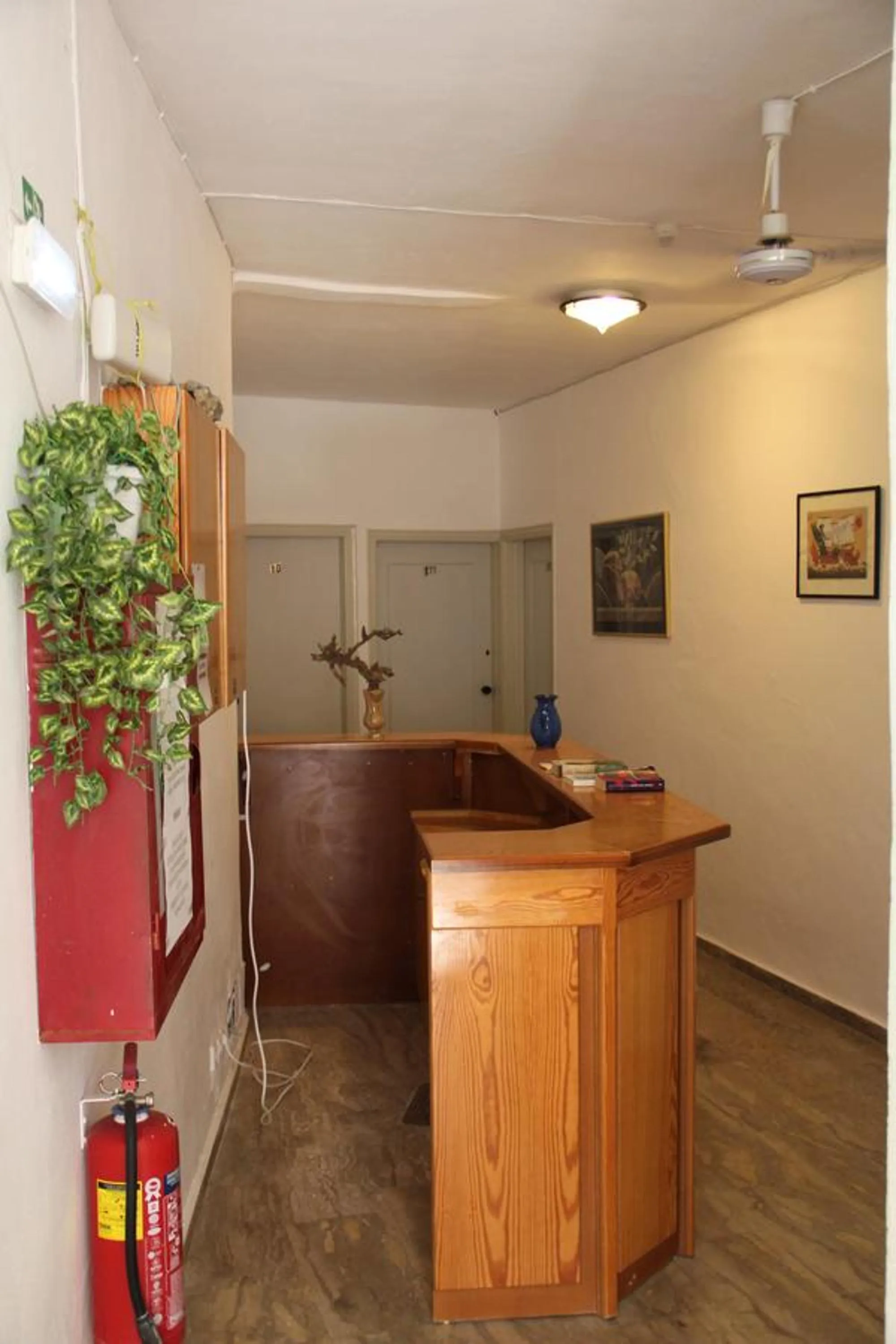 Lobby or reception in Hotel Alkyon