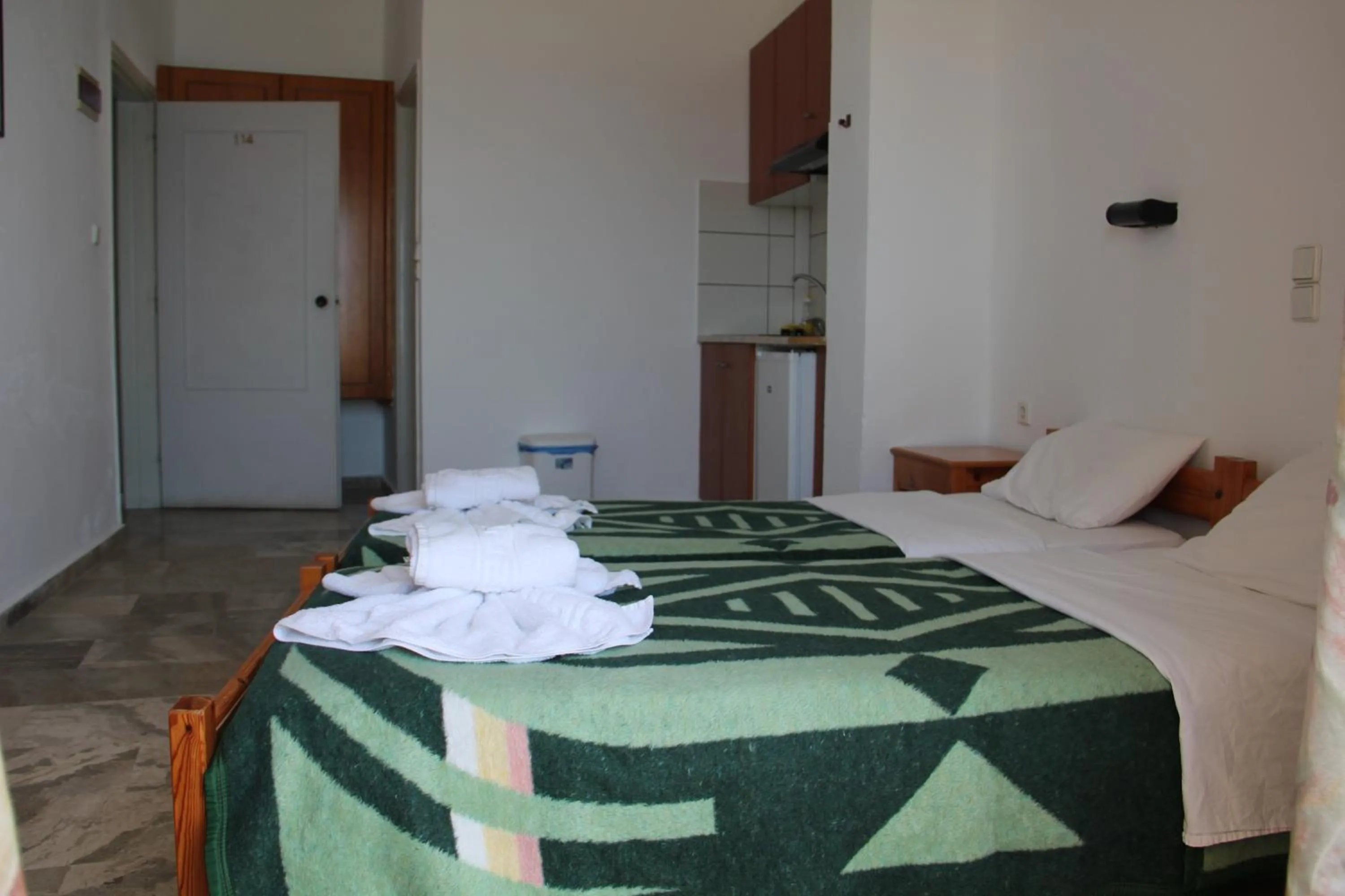 Bedroom, Bed in Hotel Alkyon