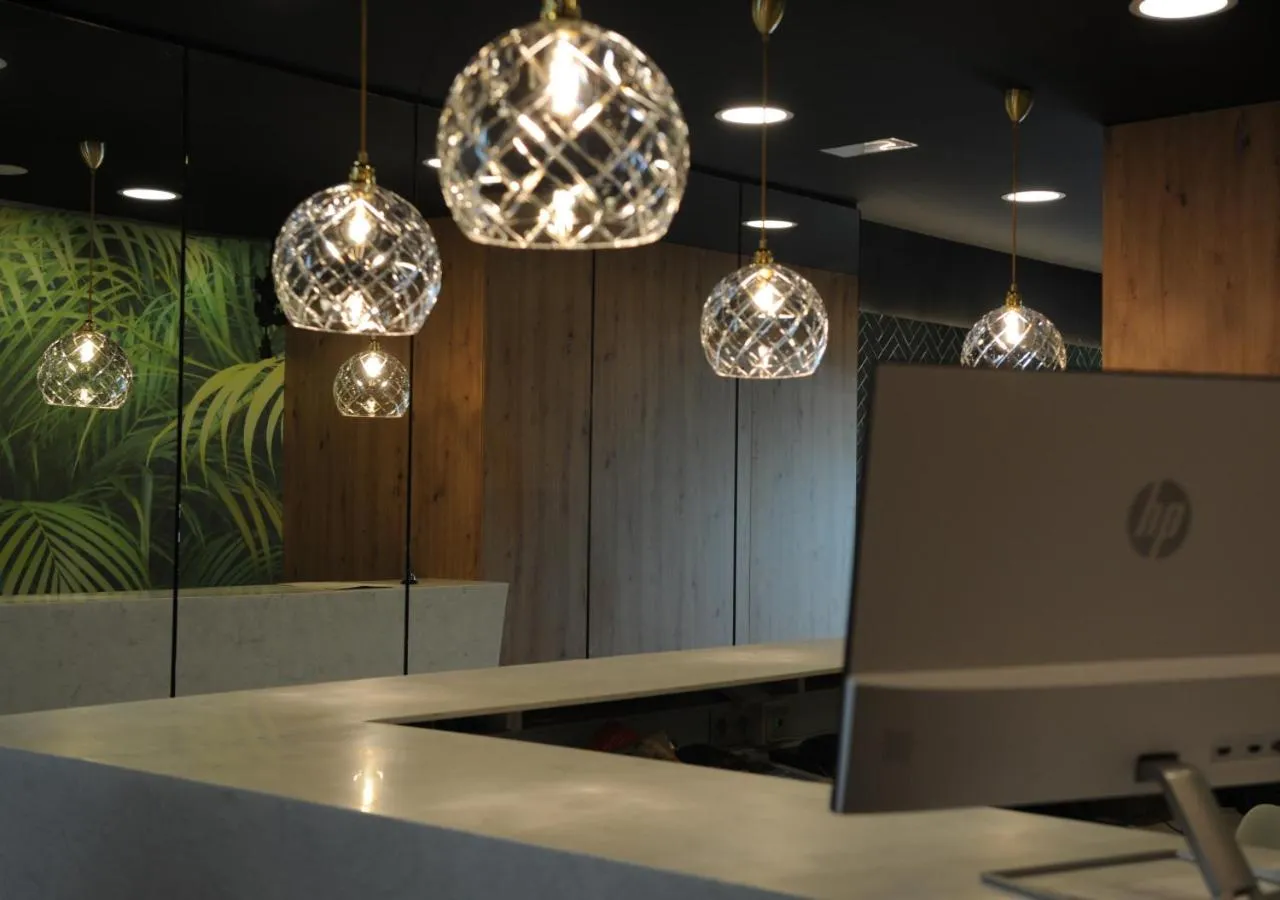 Lobby or reception in Hotel Aitana