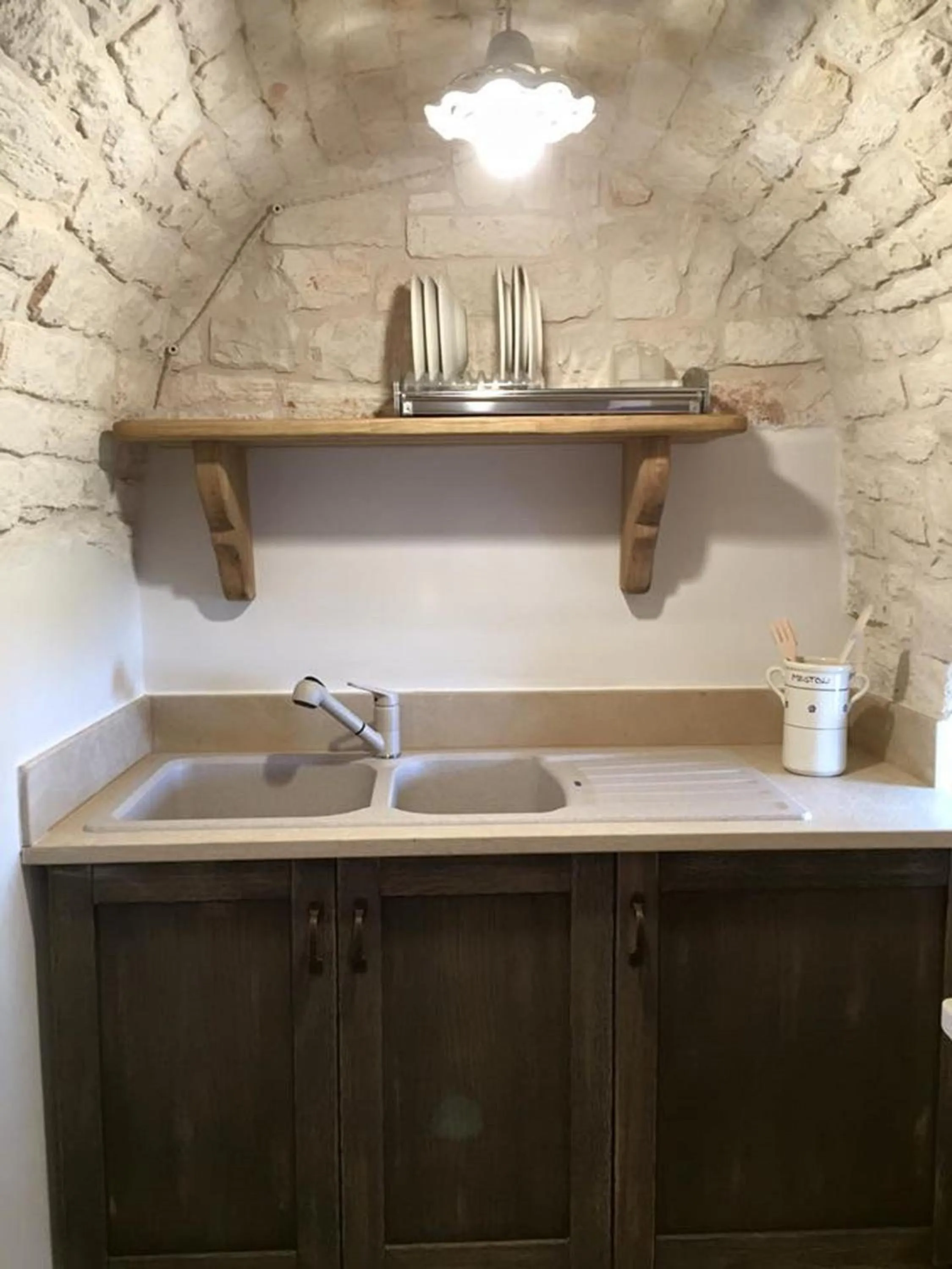 Kitchen or kitchenette in Trulli e Puglia Resort