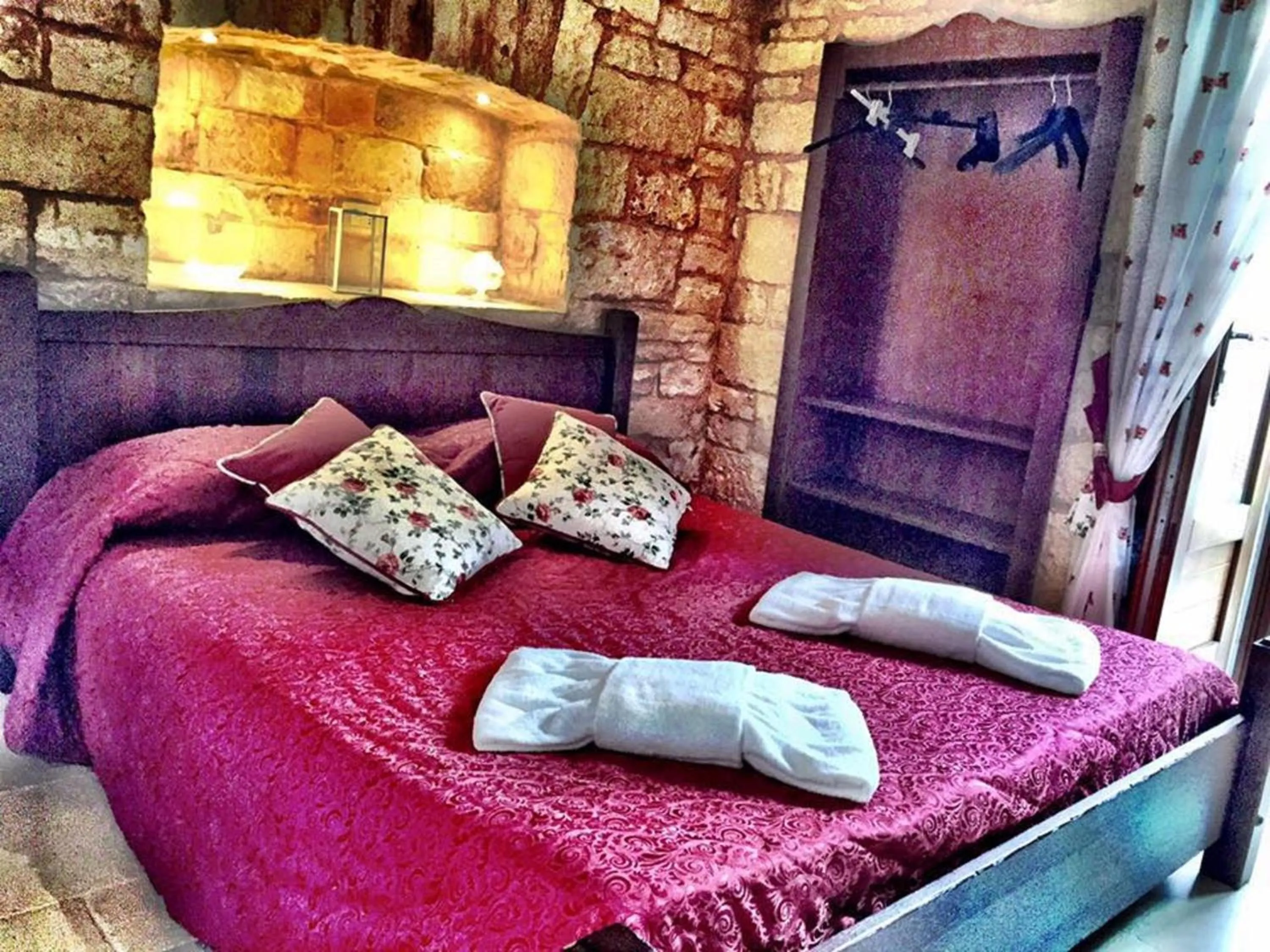 Bed in Trulli e Puglia Resort