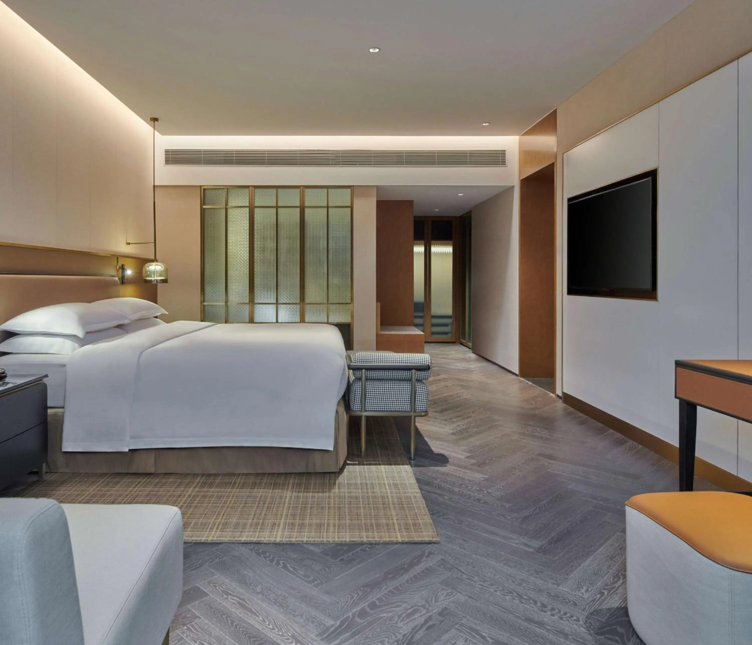 Bed in Hilton Guangzhou Science City, Free Shuttle Bus during Canton Fair