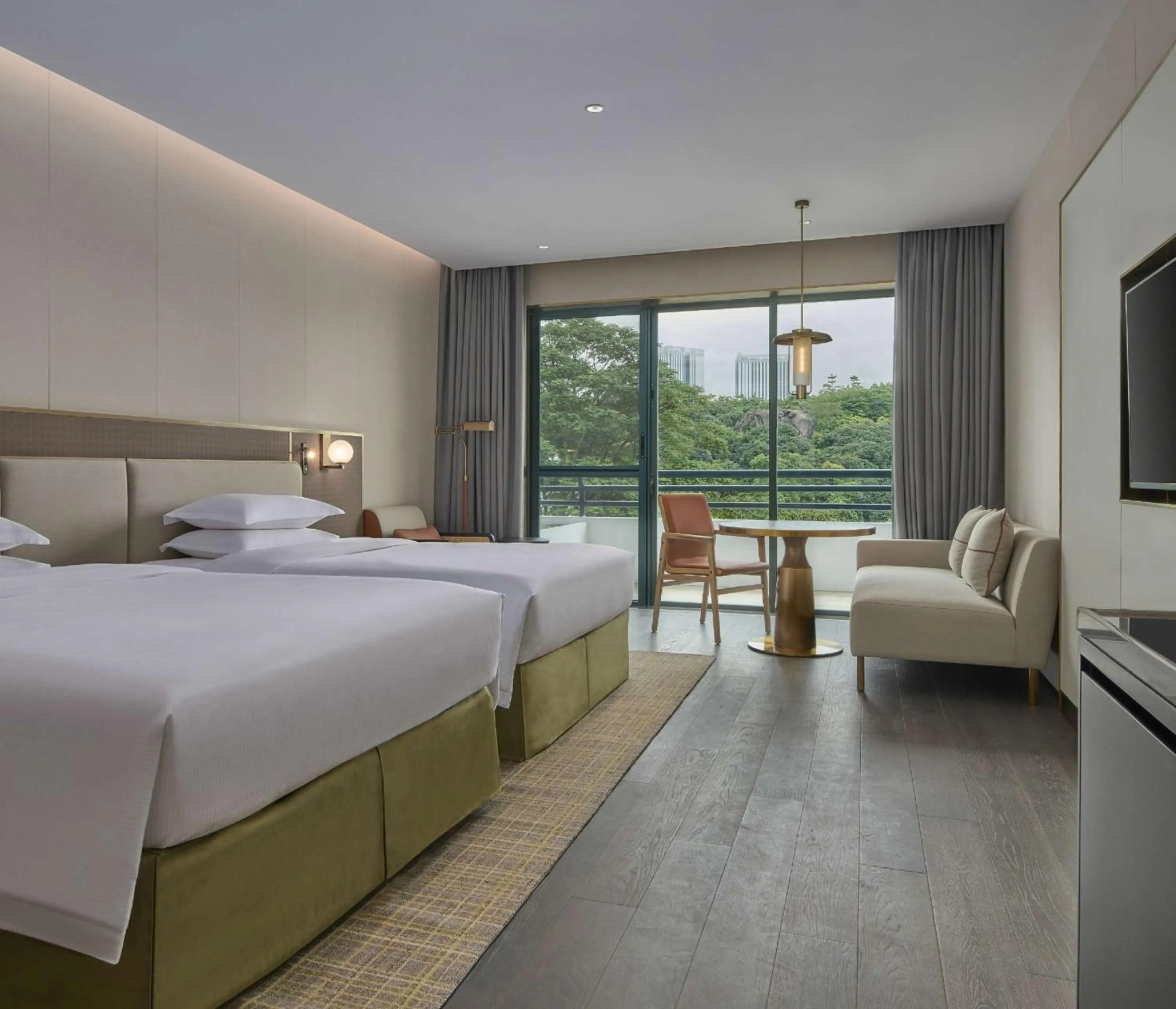 Bed in Hilton Guangzhou Science City, Free Shuttle Bus during Canton Fair