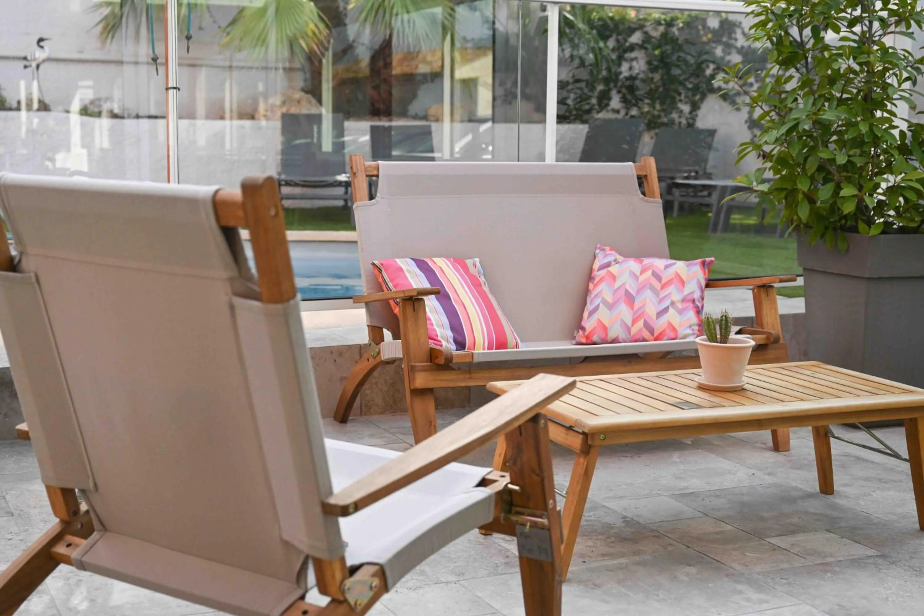 sunbed in Hotel La Tuiliere