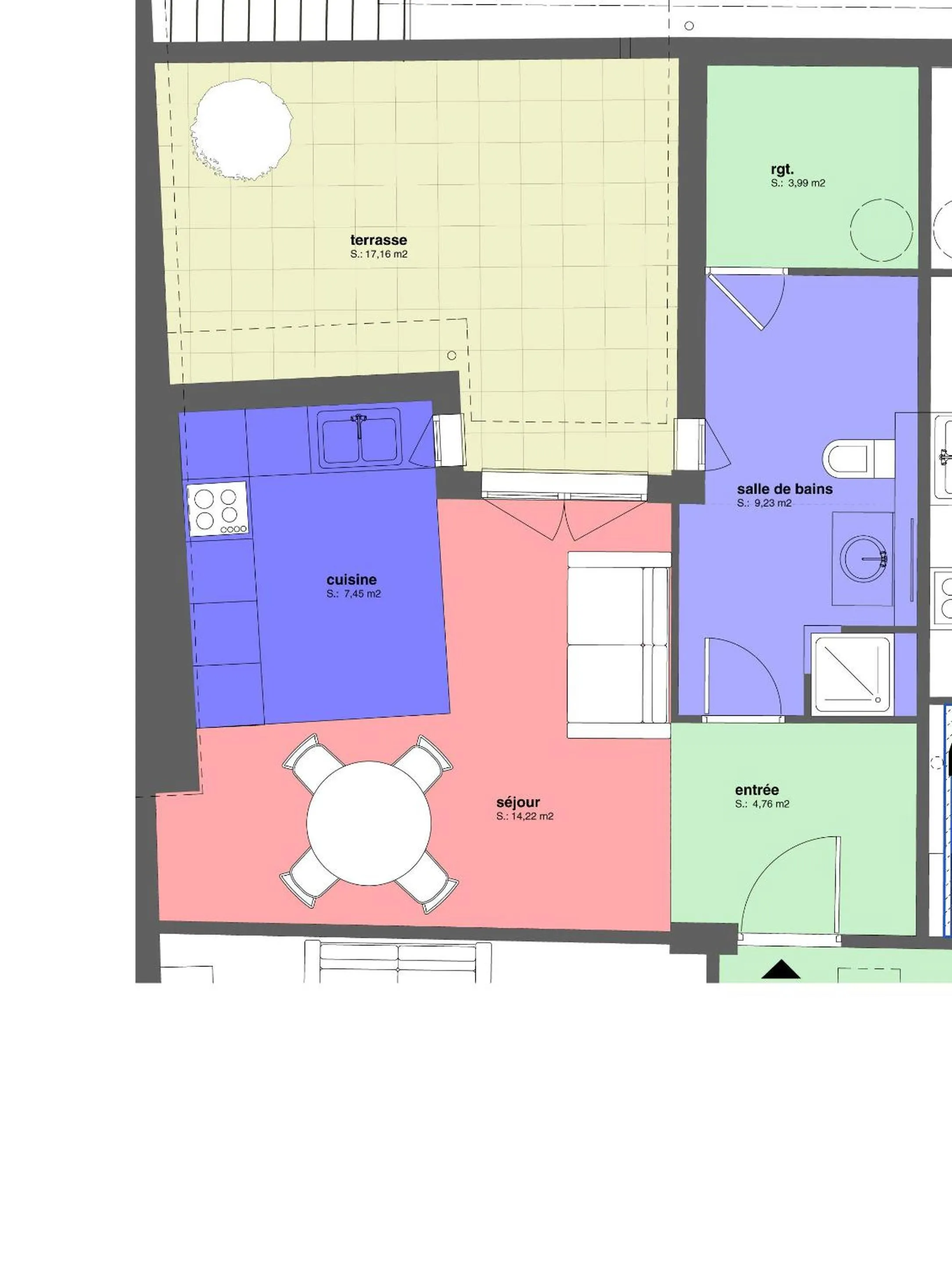Floor plan in Le Relais Du Grand Logis