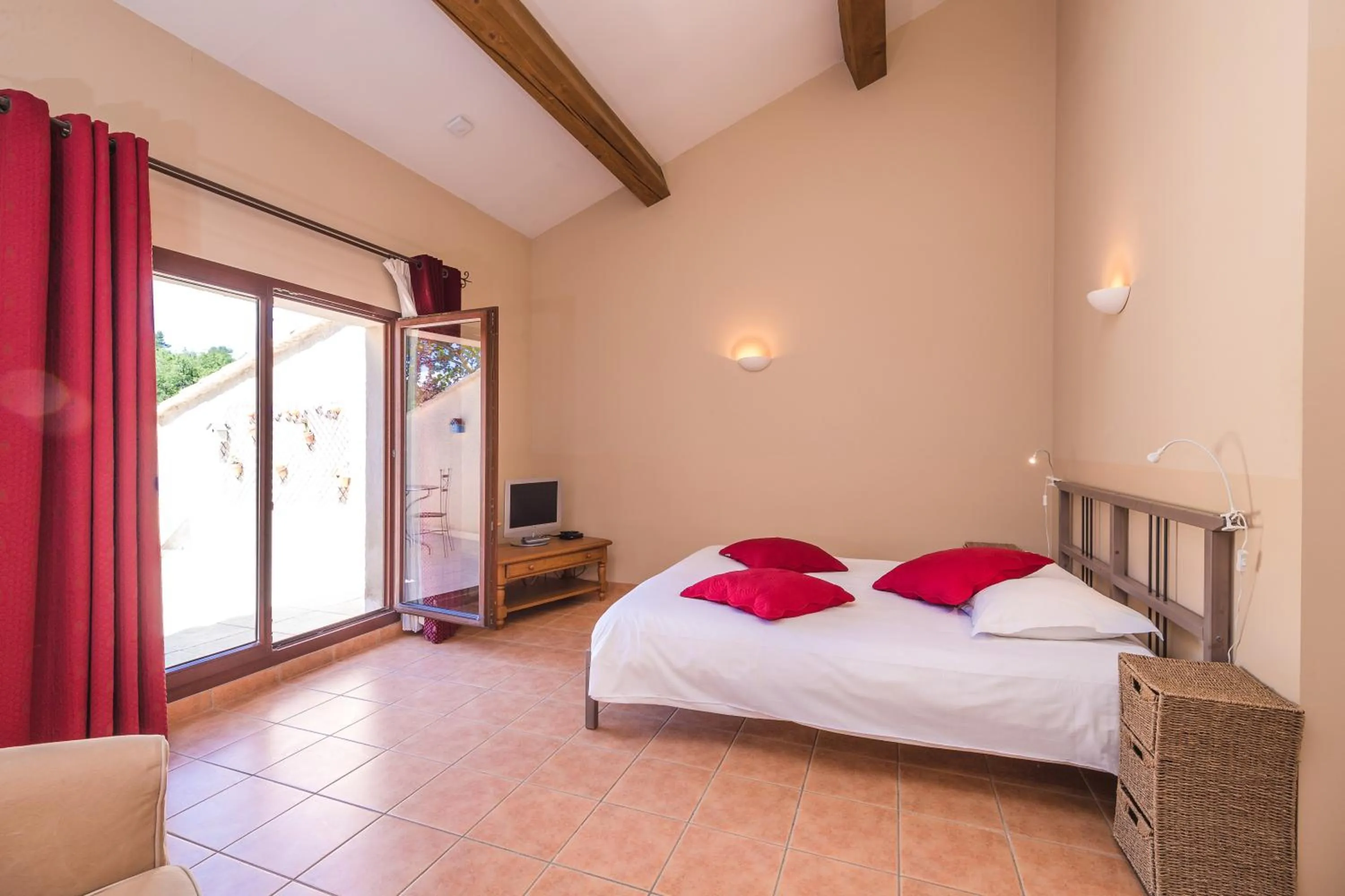 Bed in Le Relais Du Grand Logis