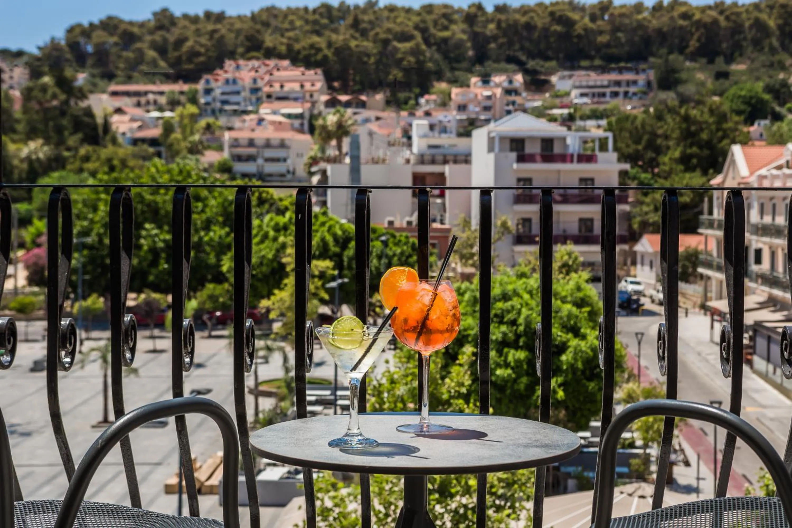 Balcony/Terrace in Aenos Hotel