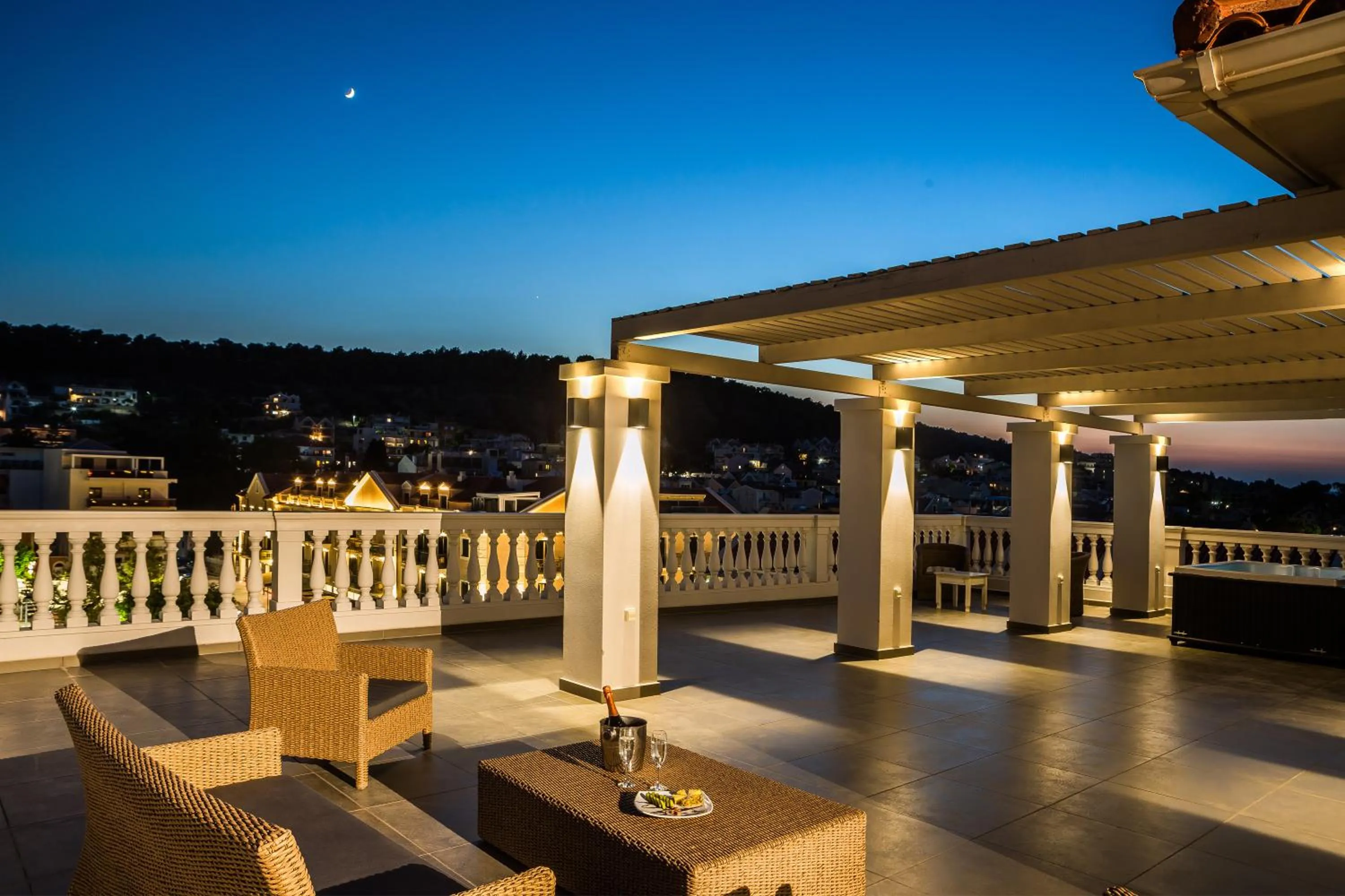 Balcony/Terrace in Aenos Hotel