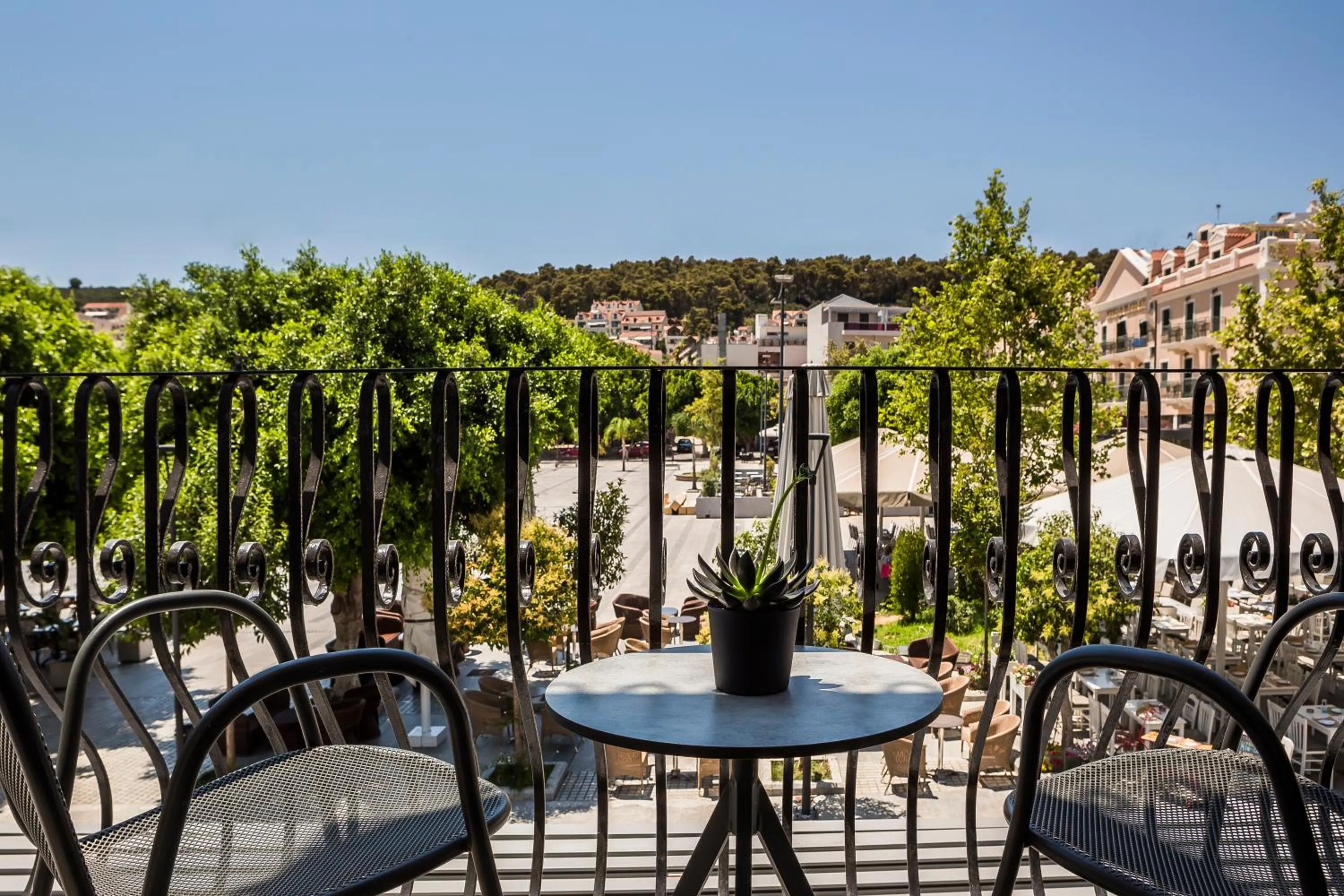 Balcony/Terrace in Aenos Hotel