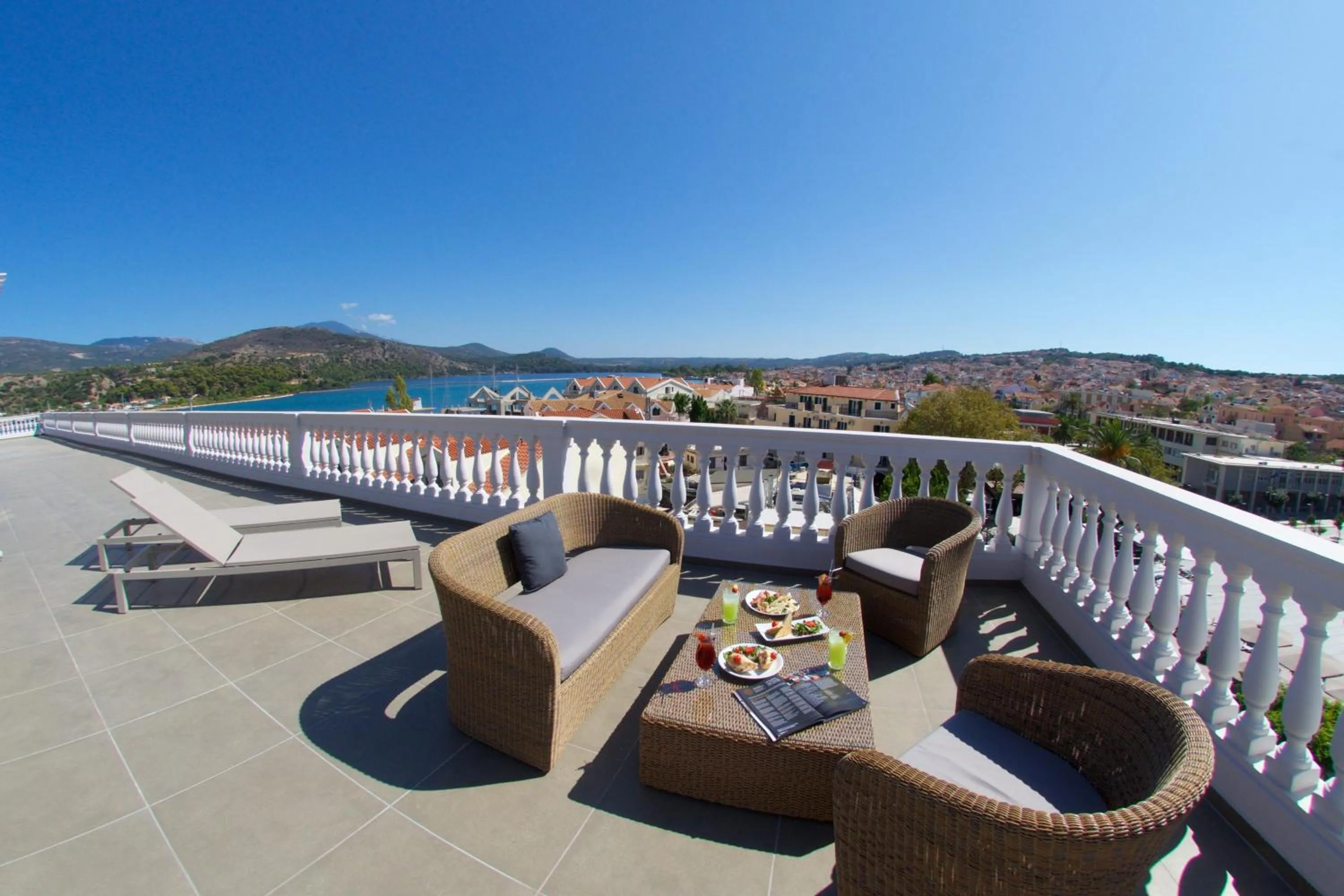 Balcony/Terrace in Aenos Hotel