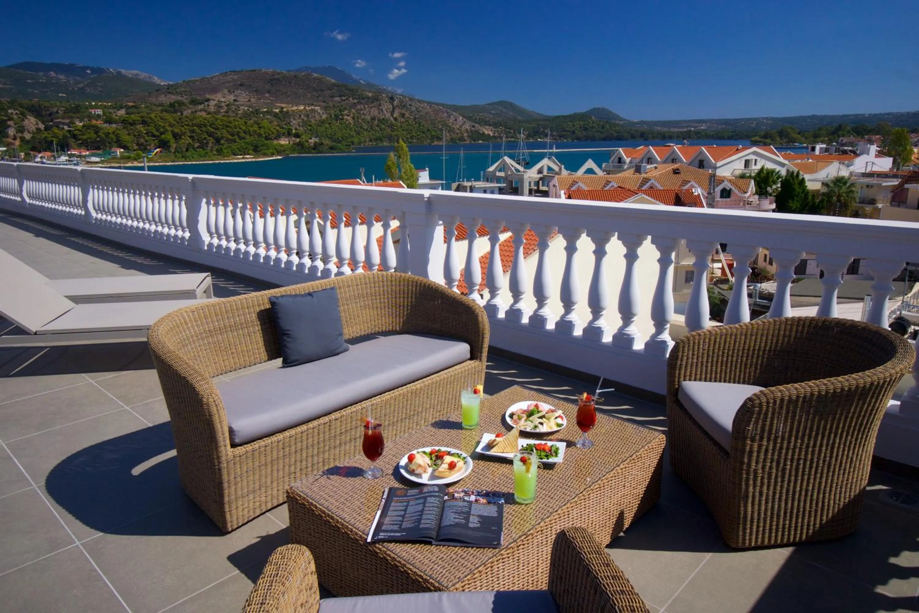 Balcony/Terrace in Aenos Hotel