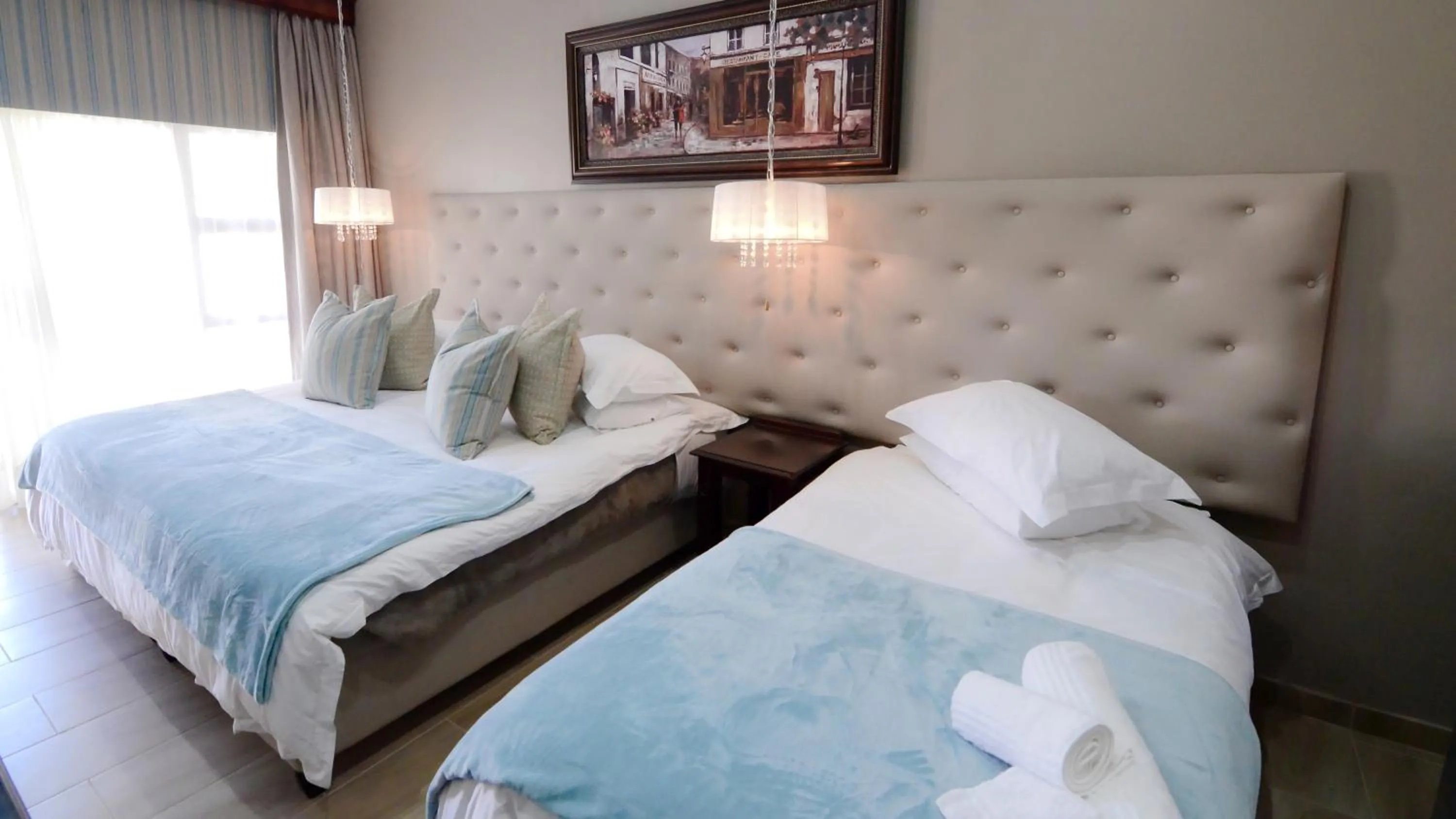 Bed in Abella Bed and Breakfast