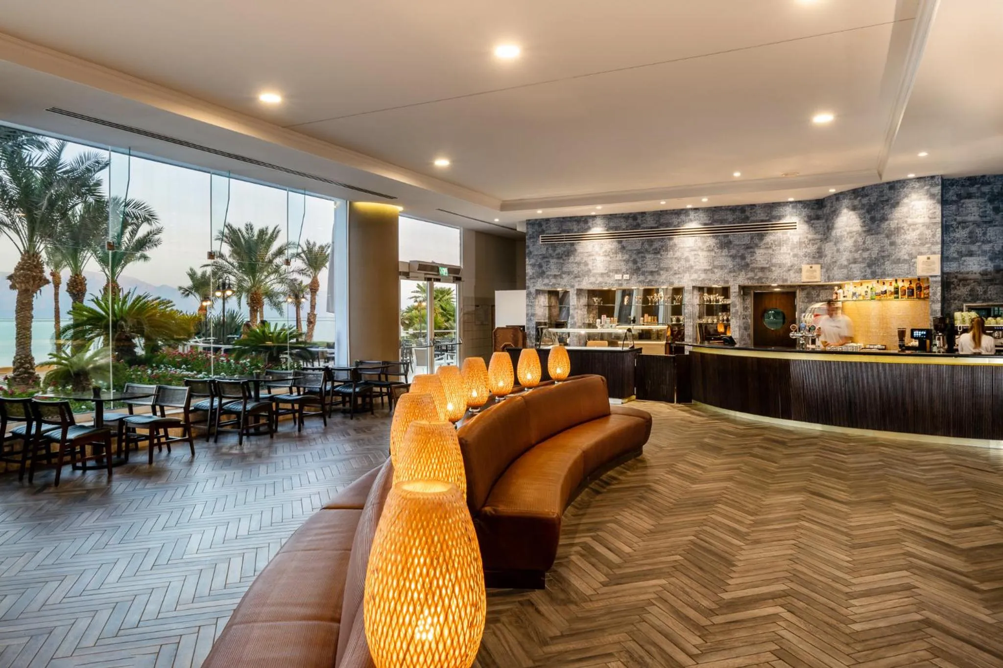 Lobby or reception in Vert Dead Sea by AFI Hotels