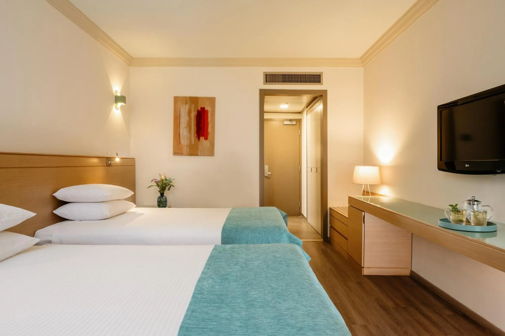 Bedroom, Bed in Vert Dead Sea by AFI Hotels