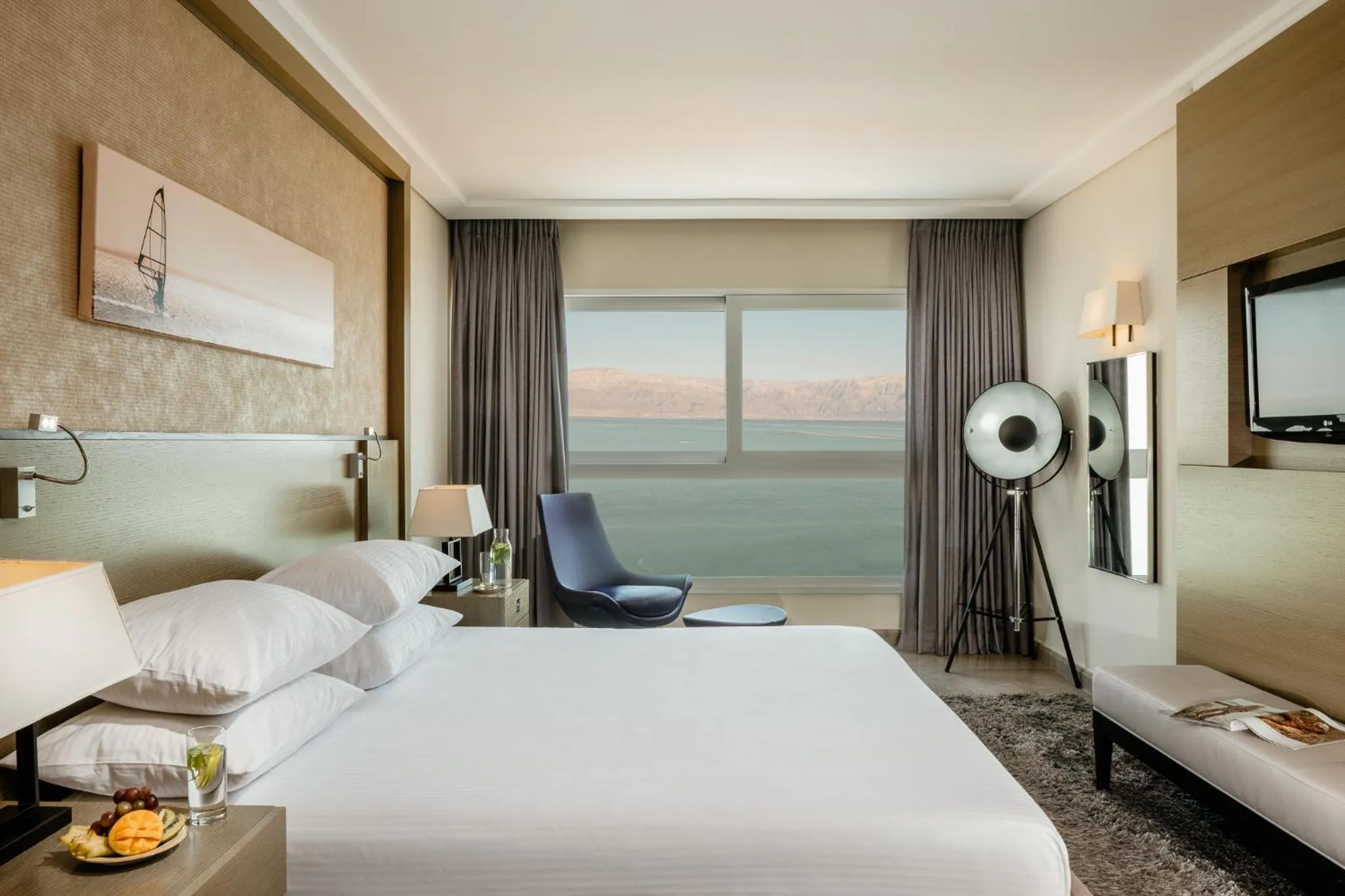 Bedroom, Bed in Vert Dead Sea by AFI Hotels