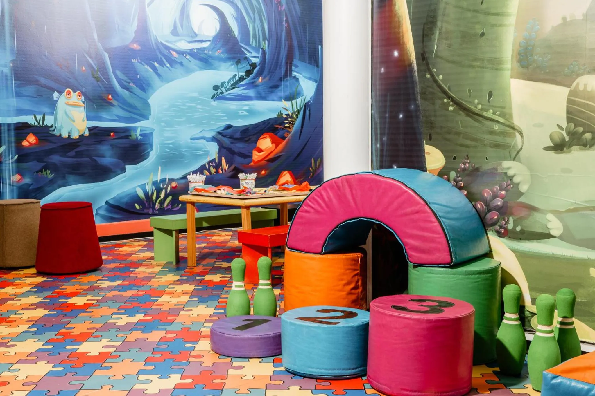 Kids's club in Vert Dead Sea by AFI Hotels