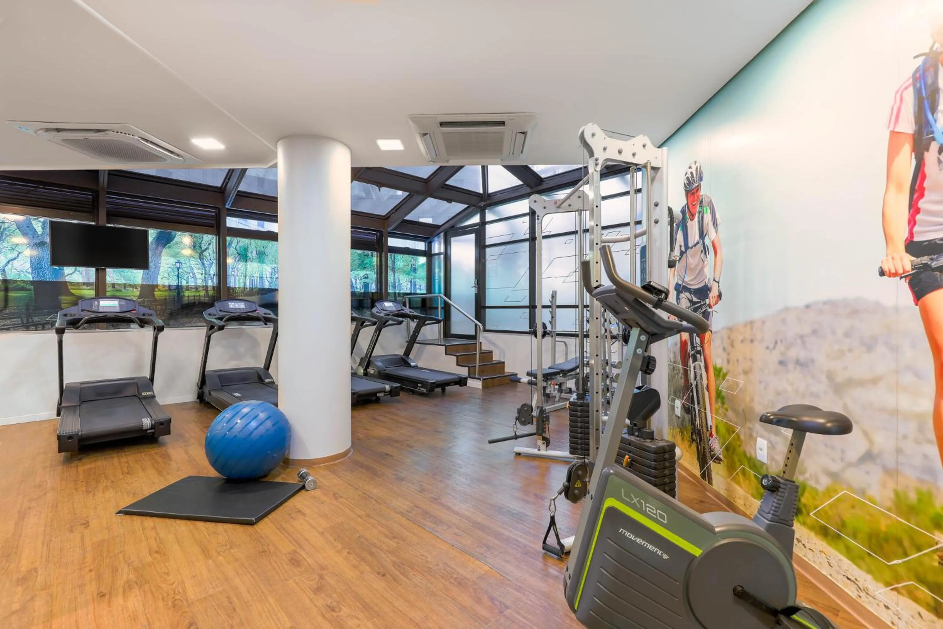 Fitness centre/facilities in Wyndham Sao Paulo Ibirapuera Convention Plaza