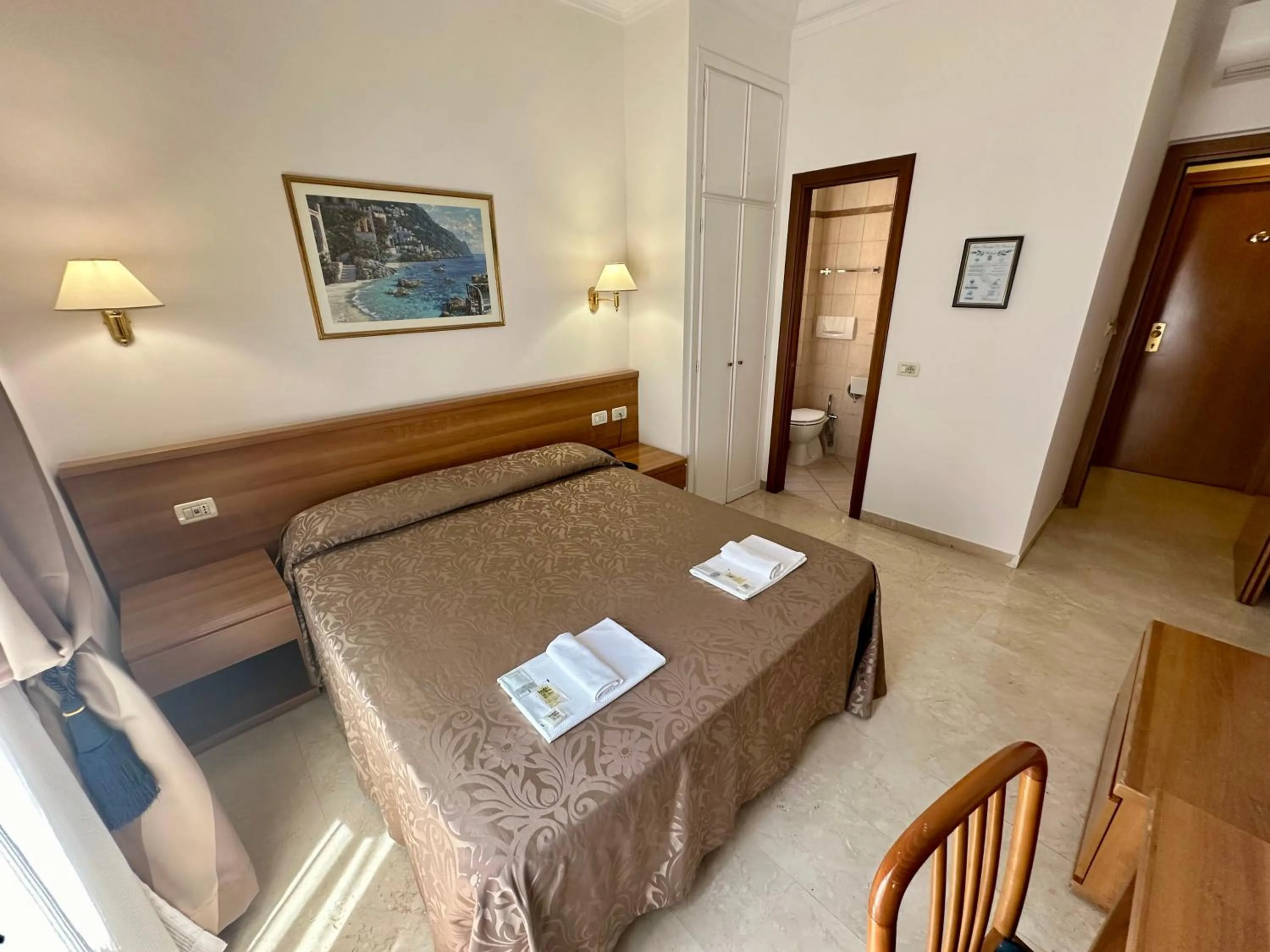 Bed in Hotel Principe Di Piemonte