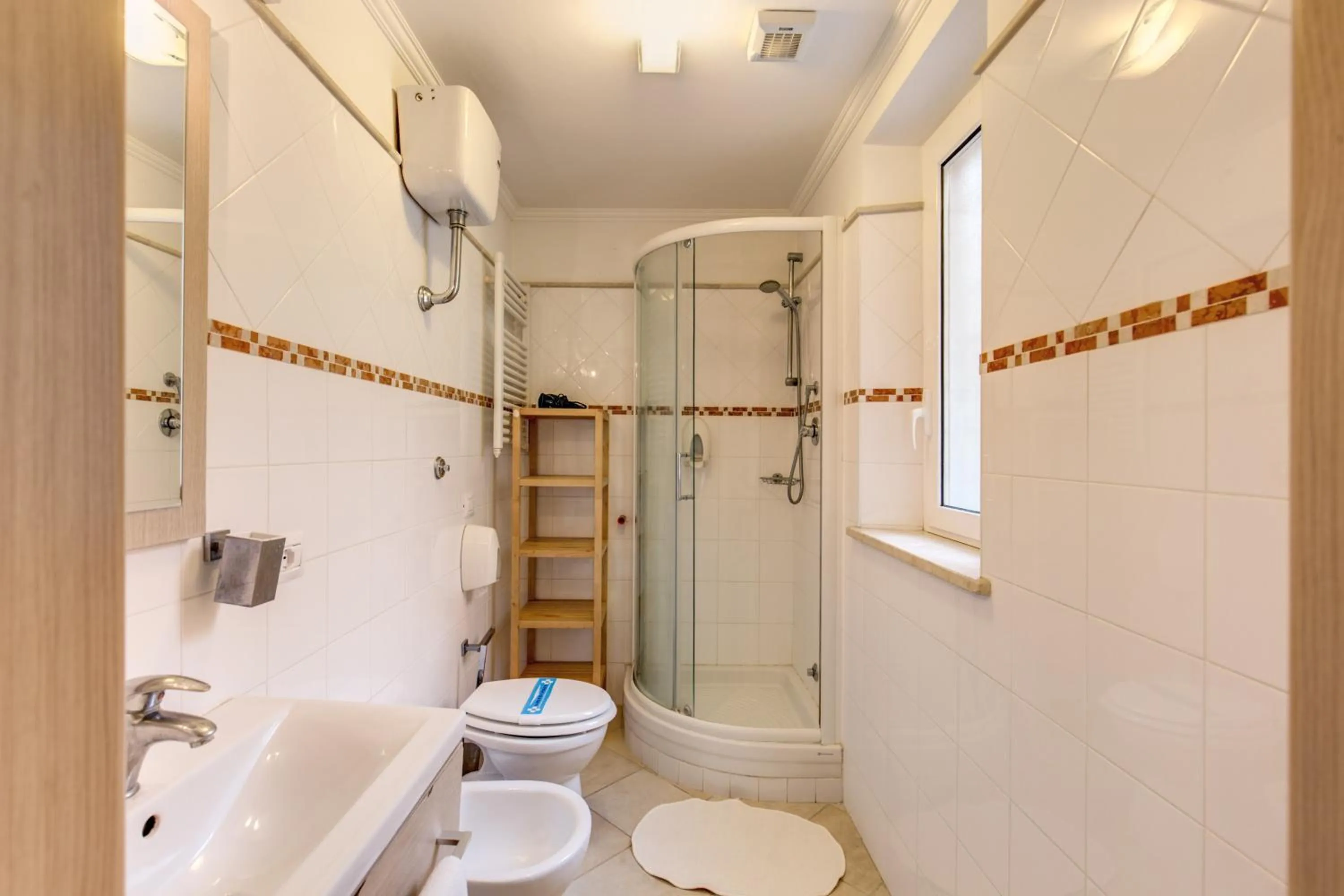 Bathroom in Aurelia Vatican Apartments