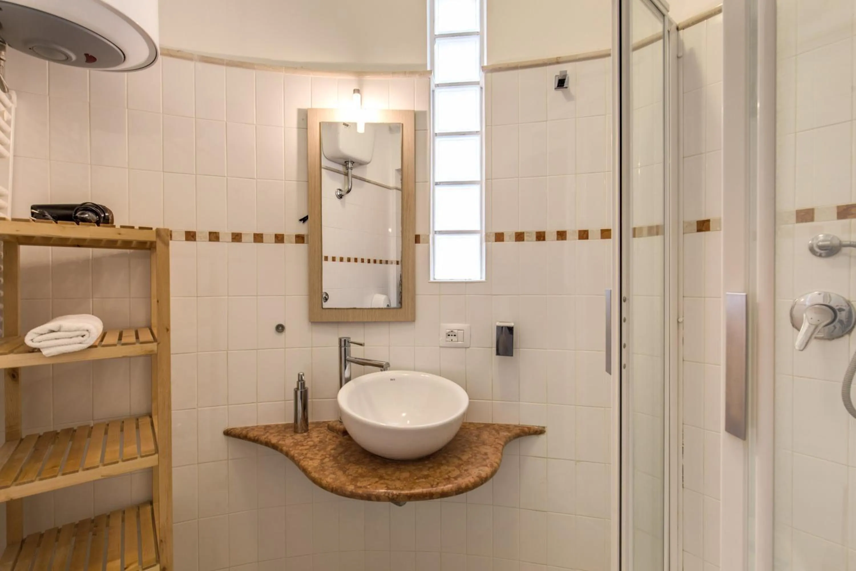 Bathroom in Aurelia Vatican Apartments