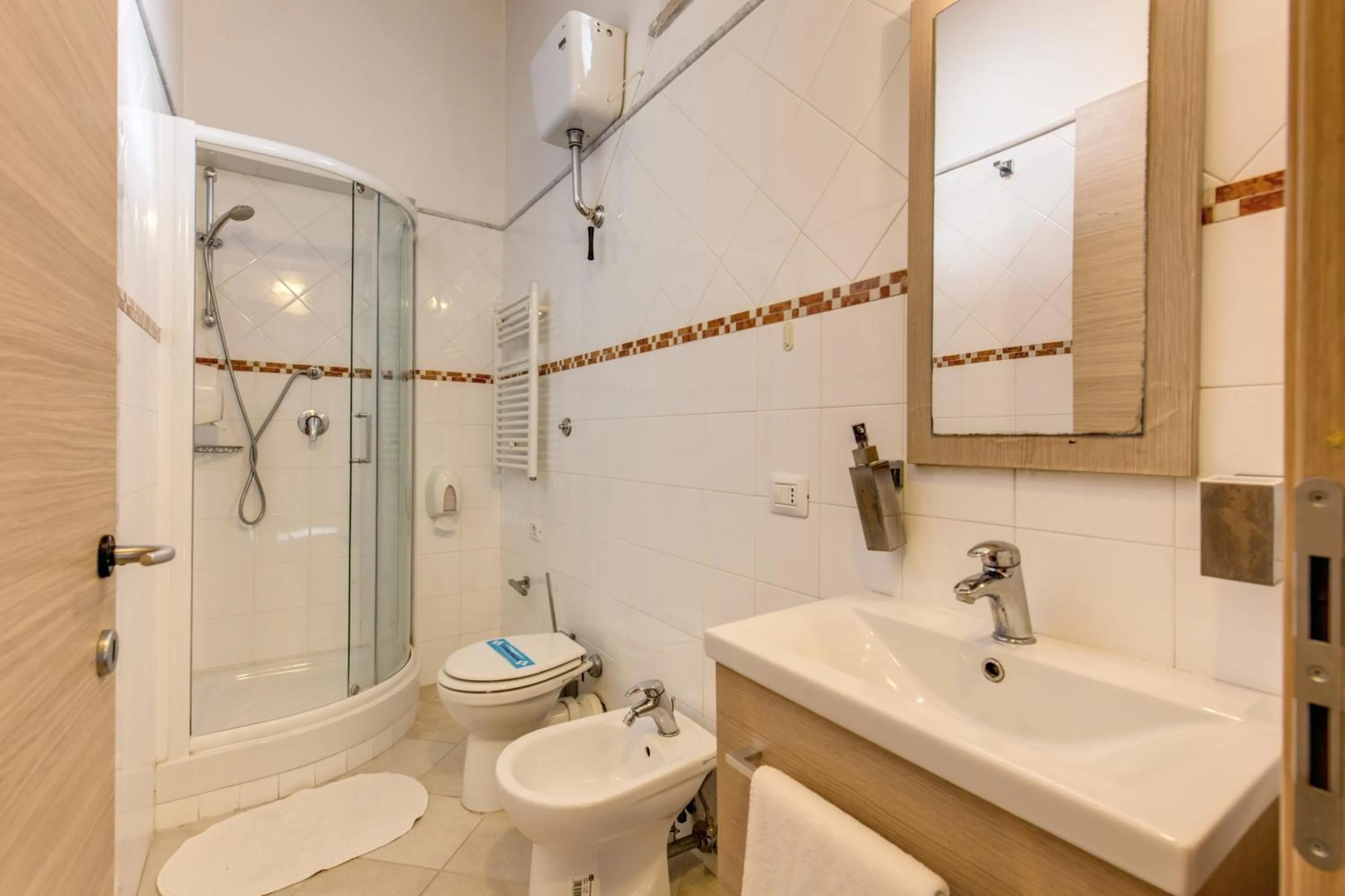 Bathroom in Aurelia Vatican Apartments