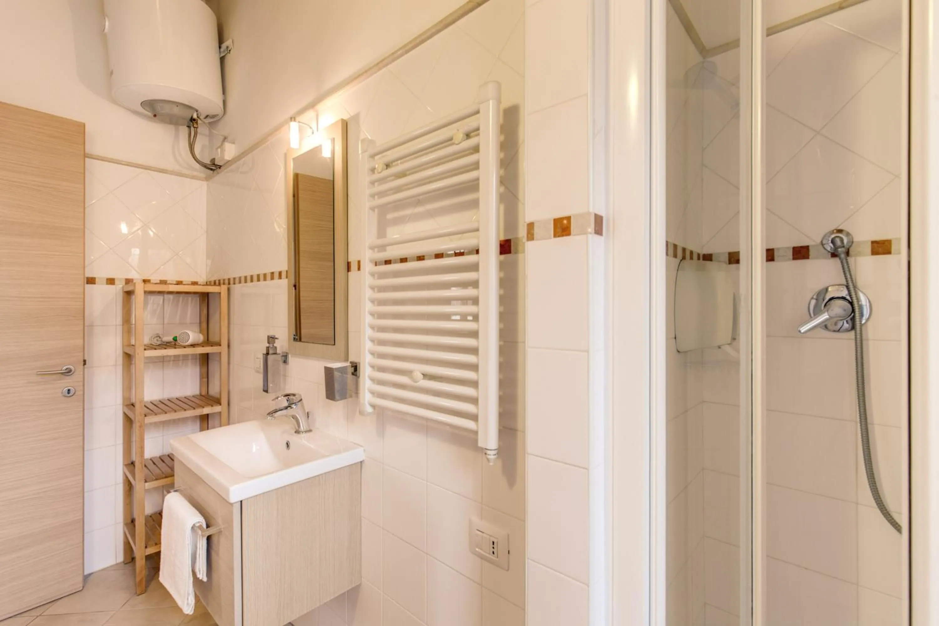 Bathroom in Aurelia Vatican Apartments