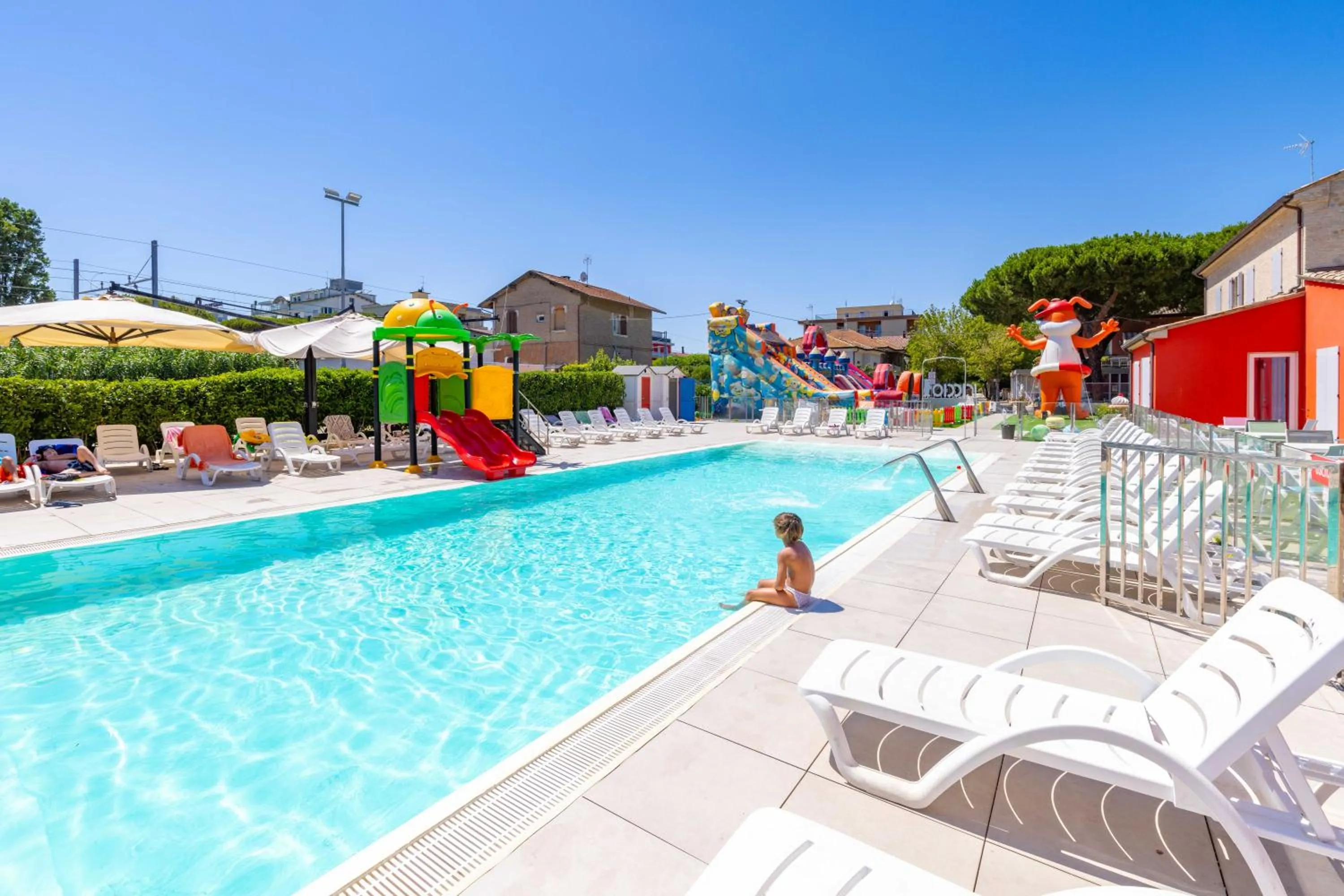Swimming pool in Ciccio Hotel
