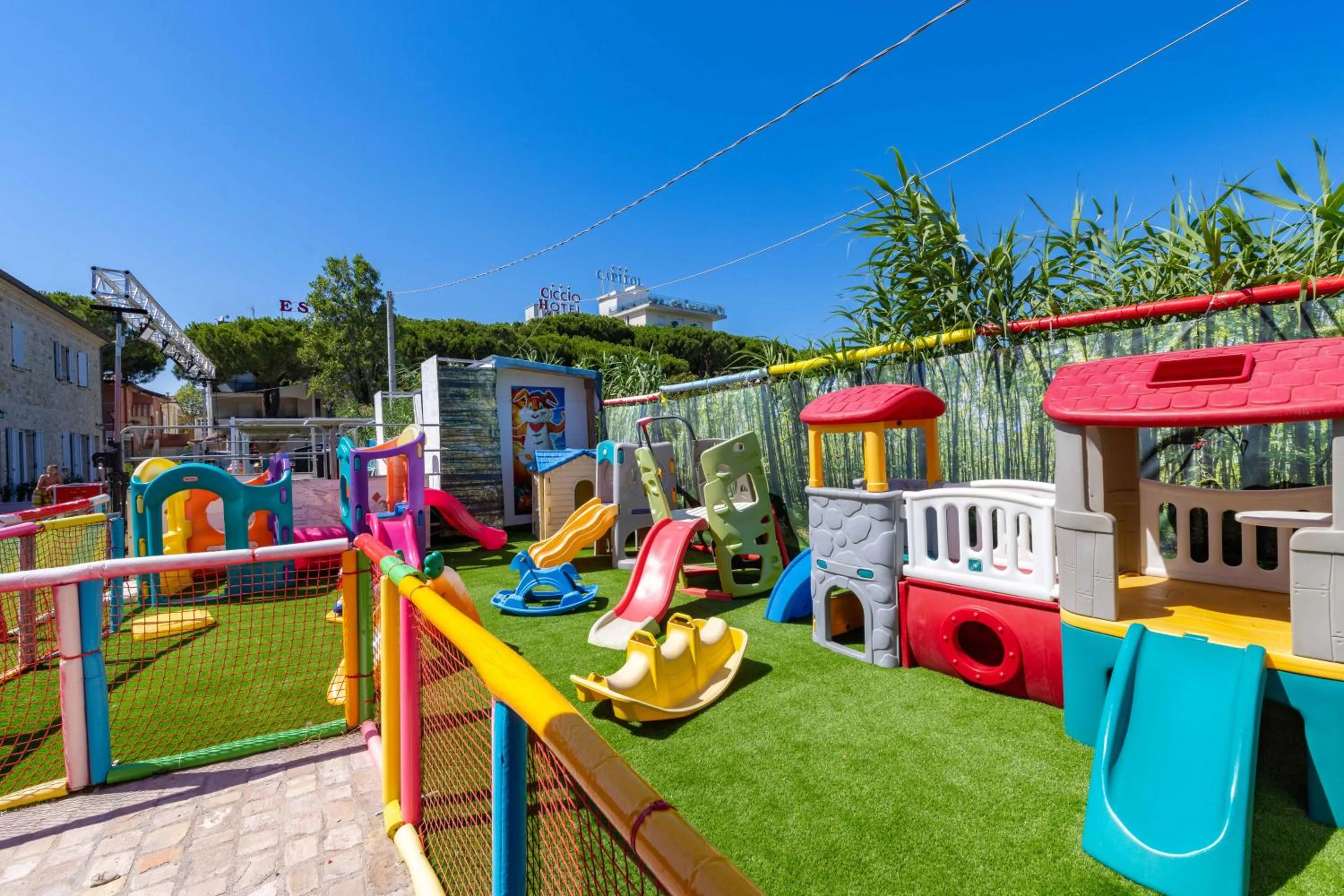 Children play ground in Ciccio Hotel