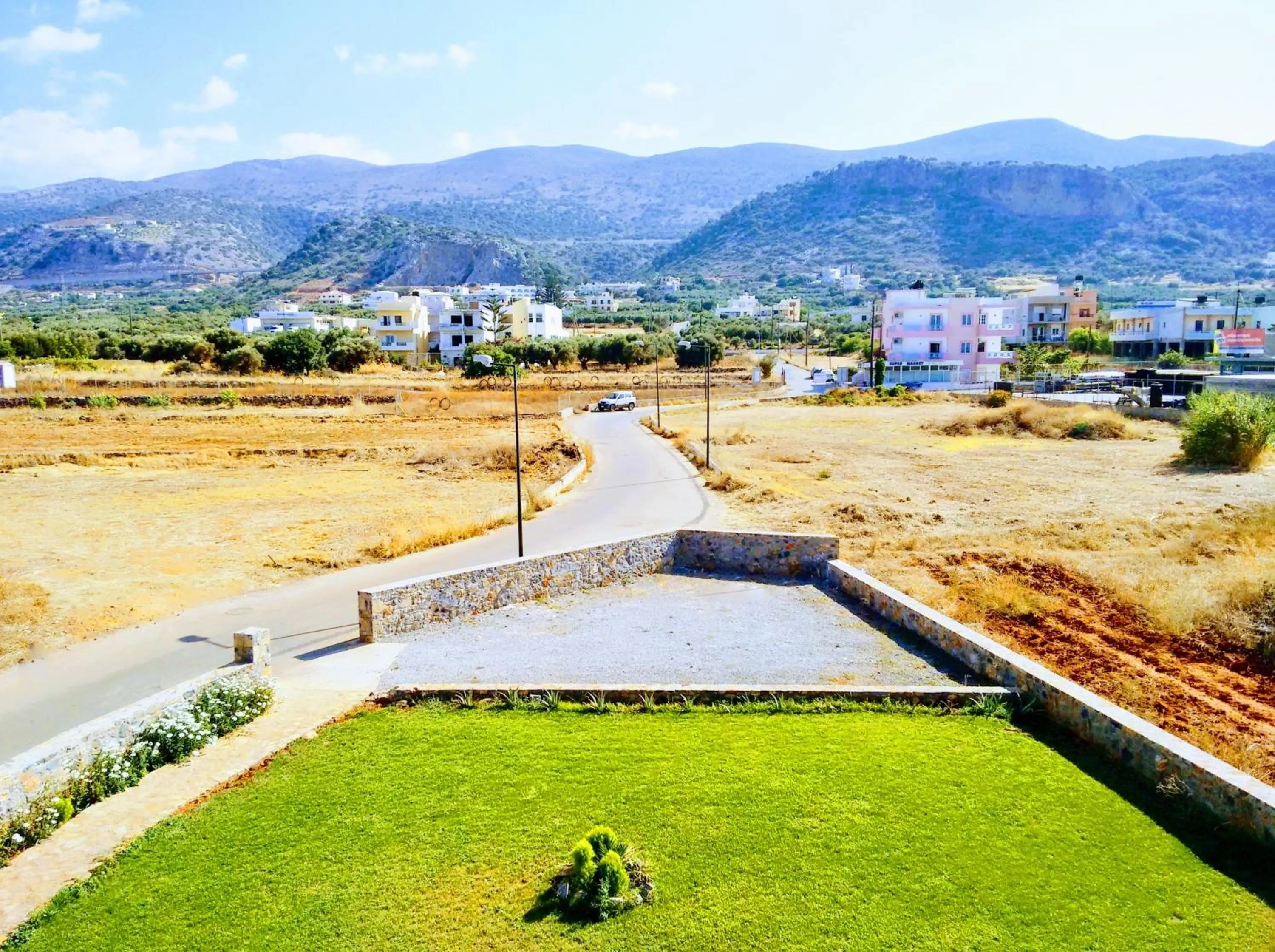 Garden view in Casa Malena